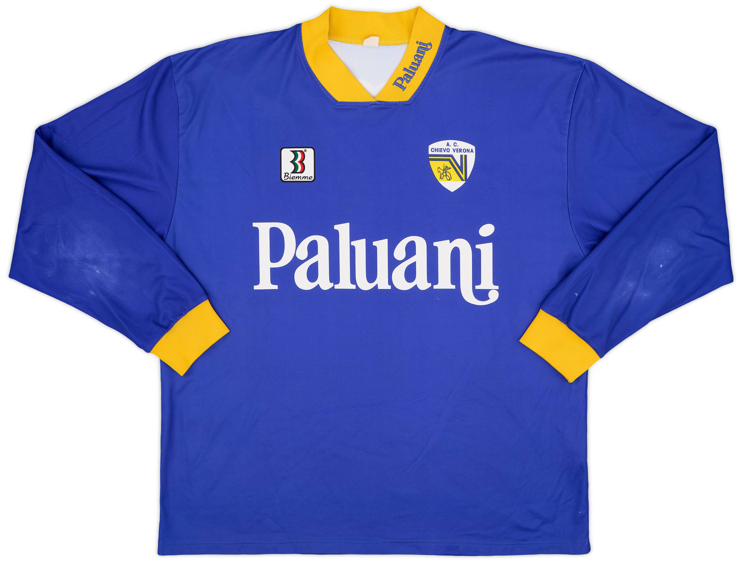 1995-96 Chievo Verona Biemme Training L/S Shirt - 7/10 - (L)