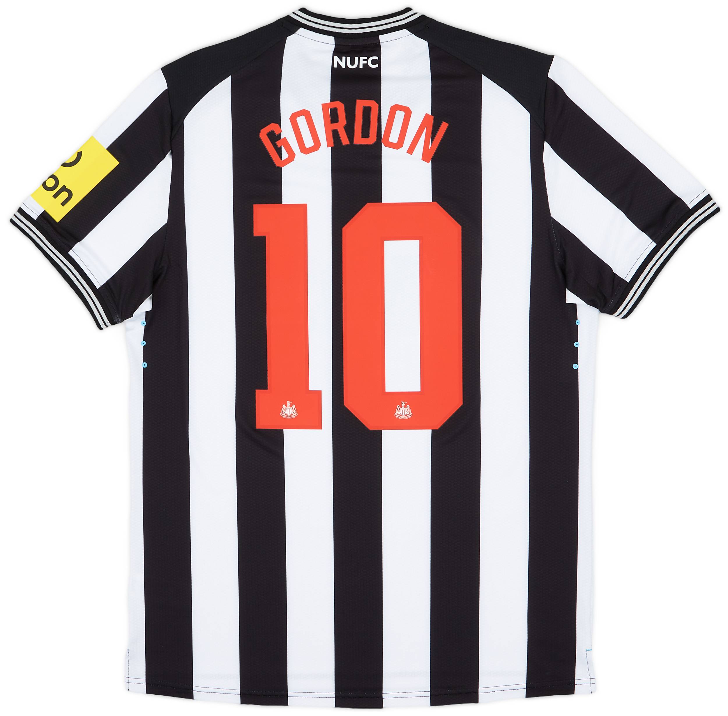 2023-24 Newcastle Authentic Home Shirt Gordon #10