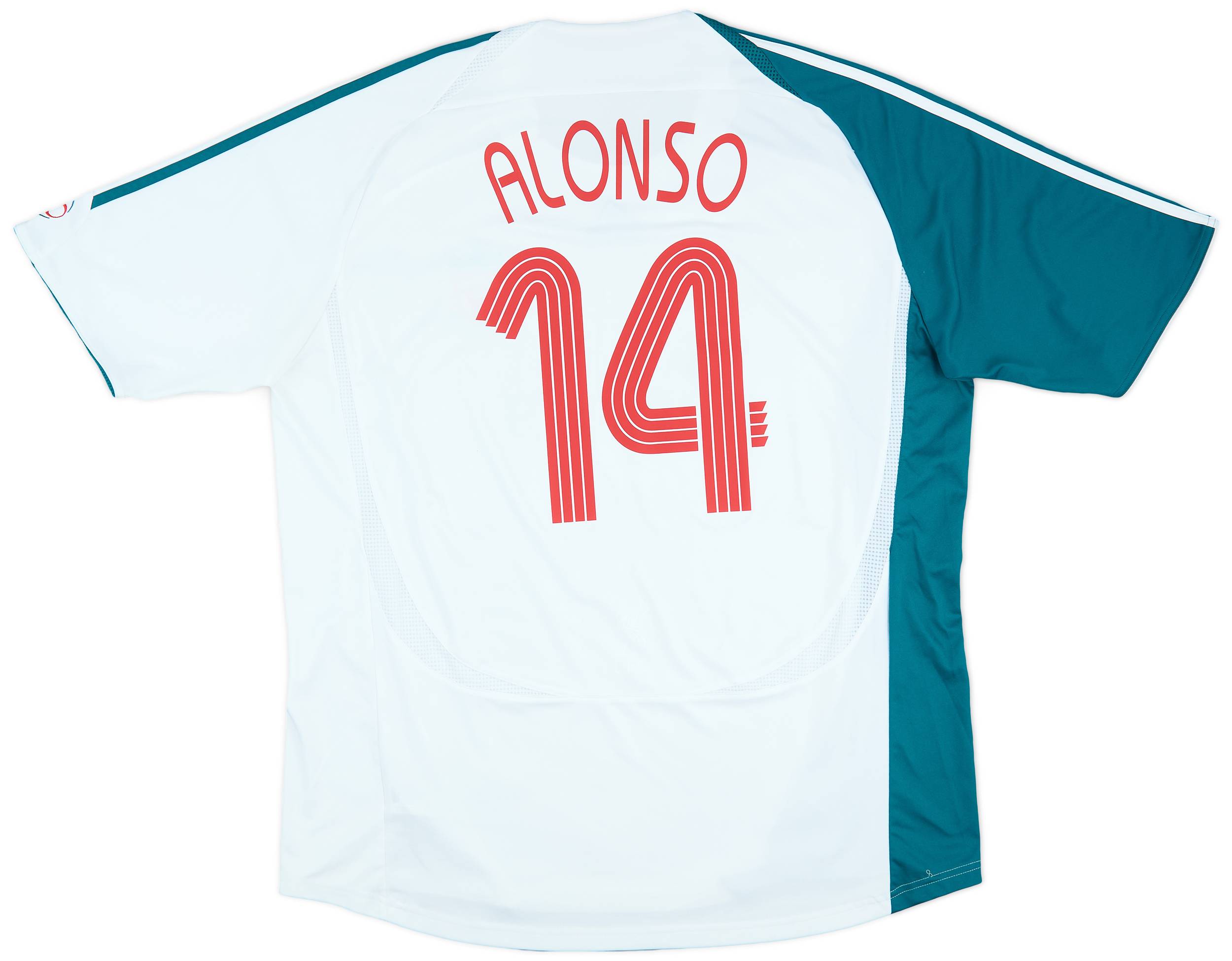 2006-07 Liverpool Third Shirt Alonso #14 - 6/10 - (XXL)