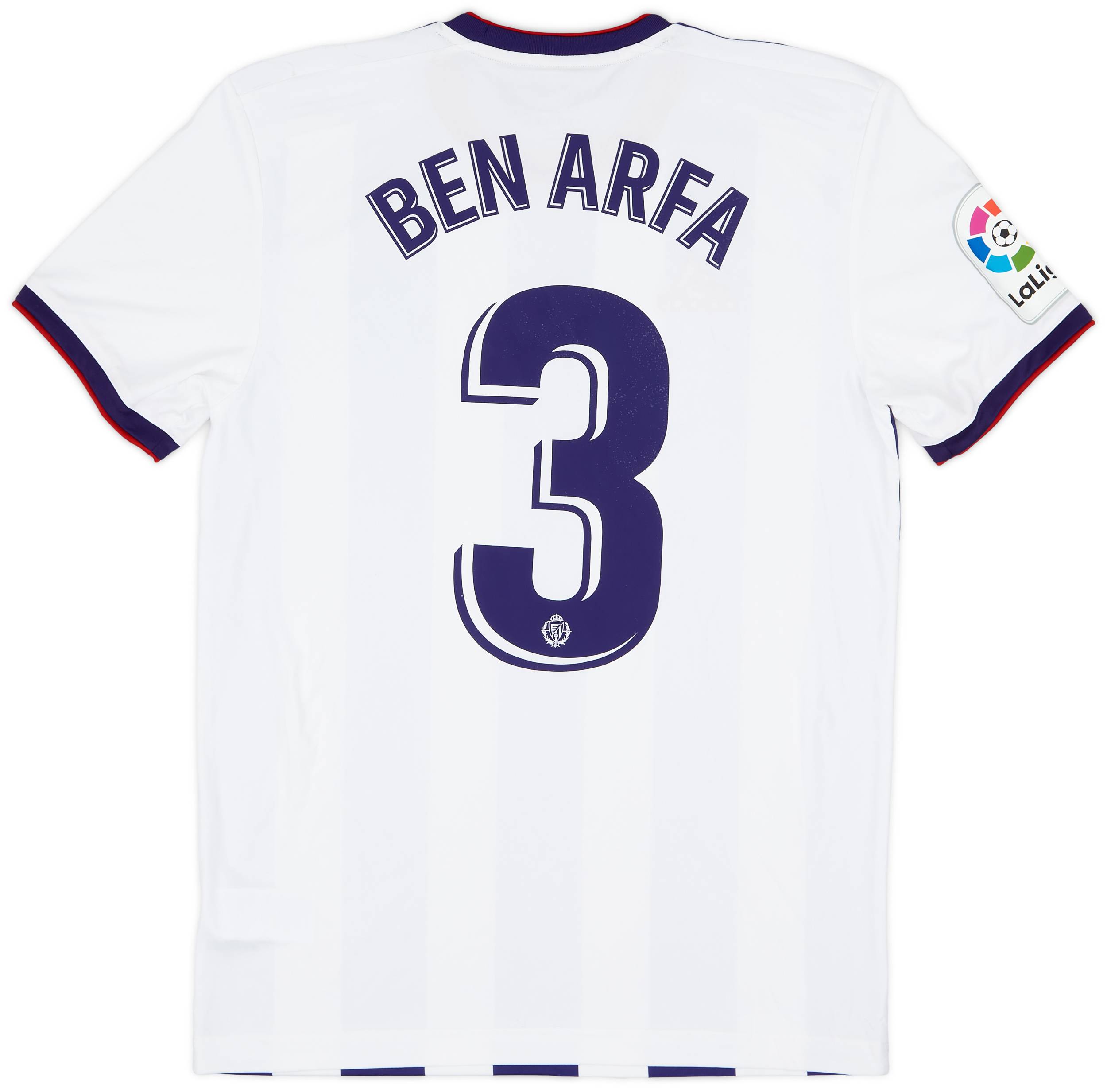 2019-20 Real Valladolid Home Shirt Ben Arfa #3 (S)