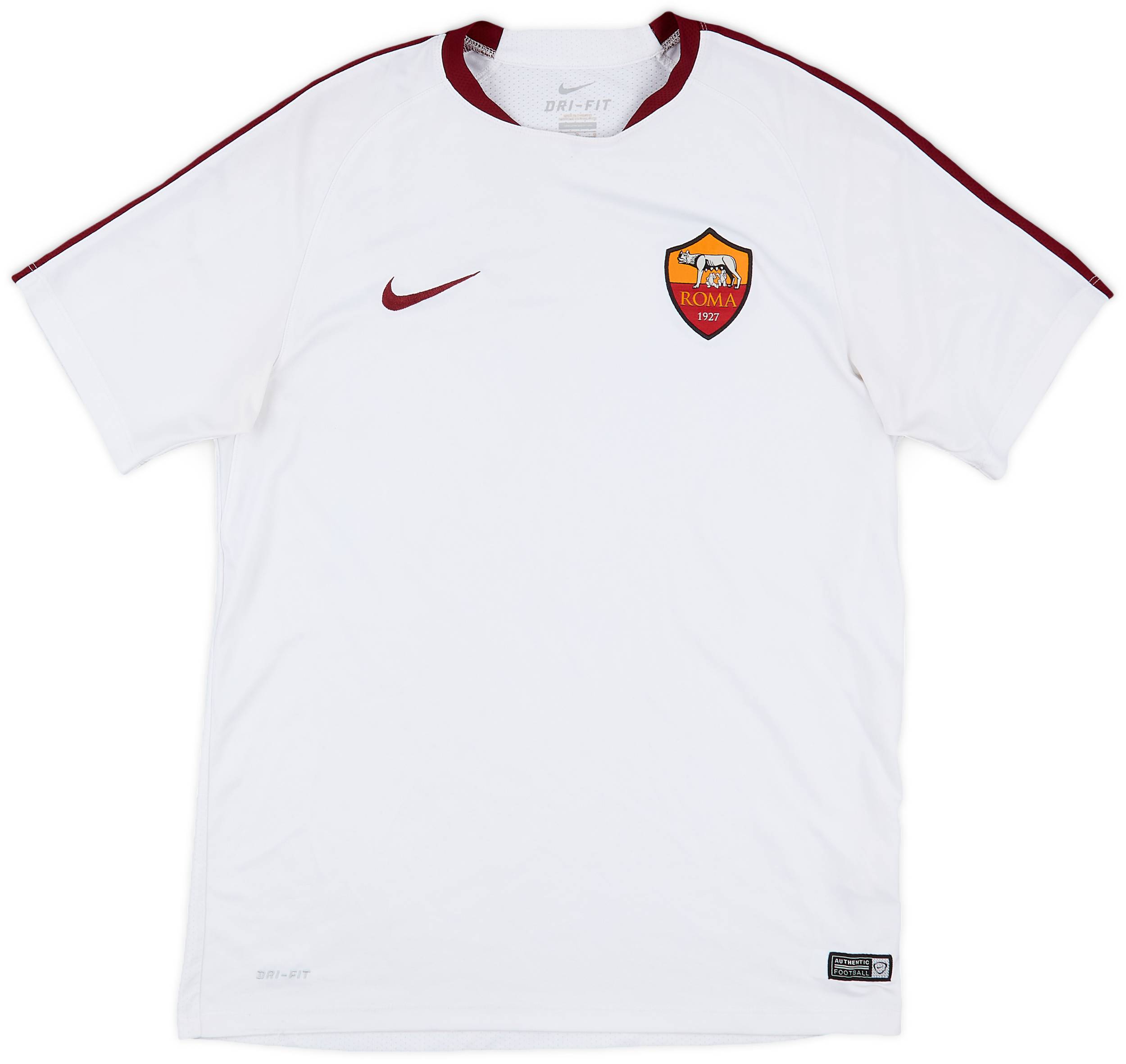 2015-16 Roma Nike Training Shirt - 9/10 - (L)