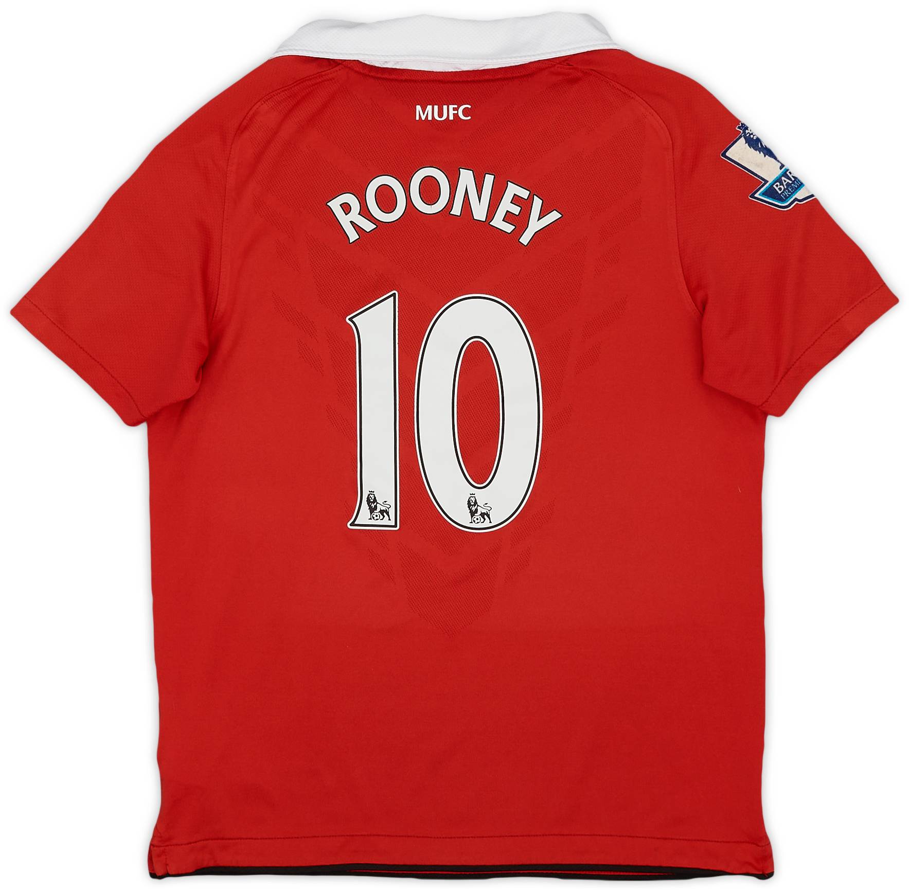 2010-11 Manchester United Home Shirt Rooney #10 - 6/10 - (M.Boys)