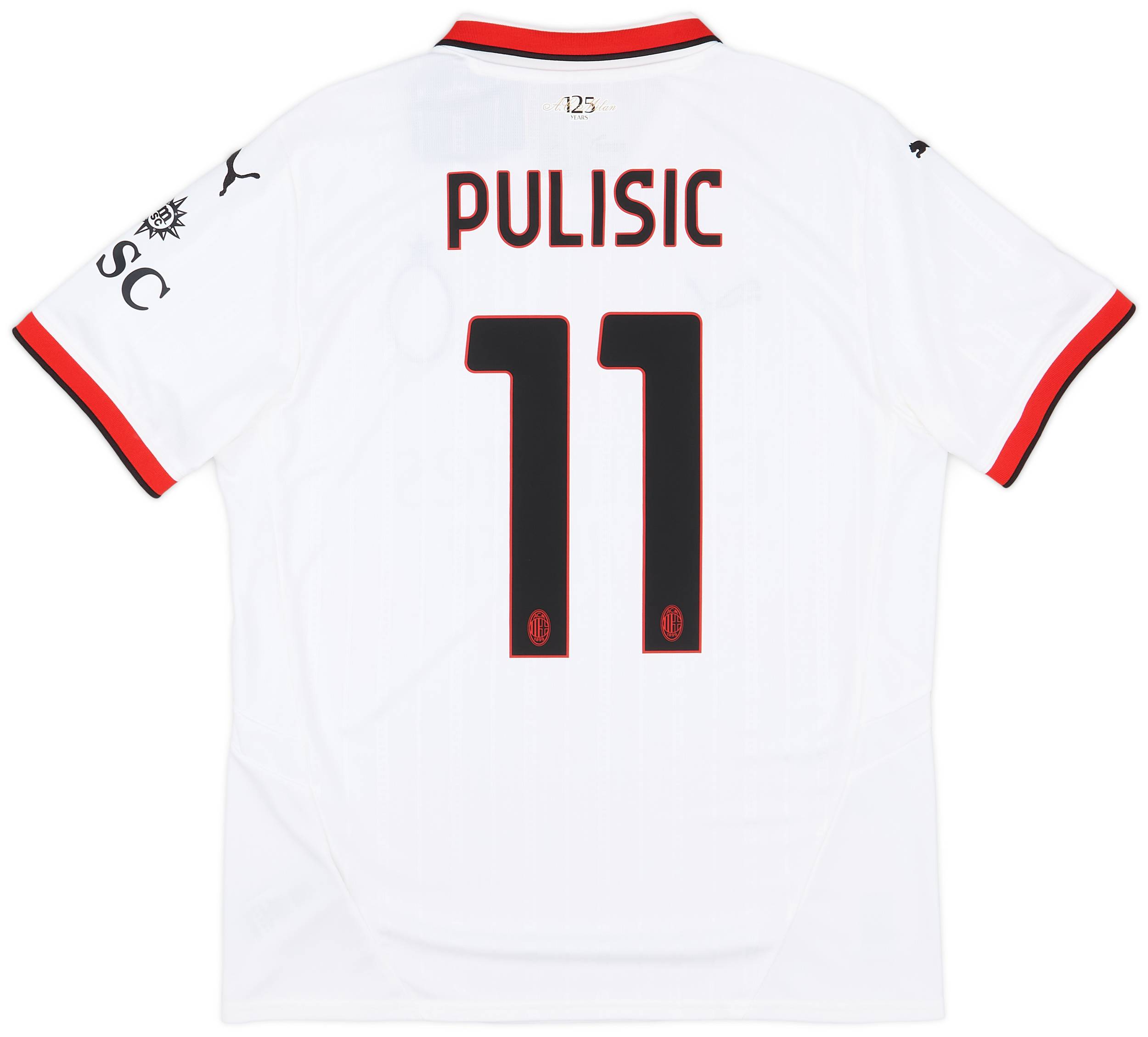 Pulisic kit number 2025