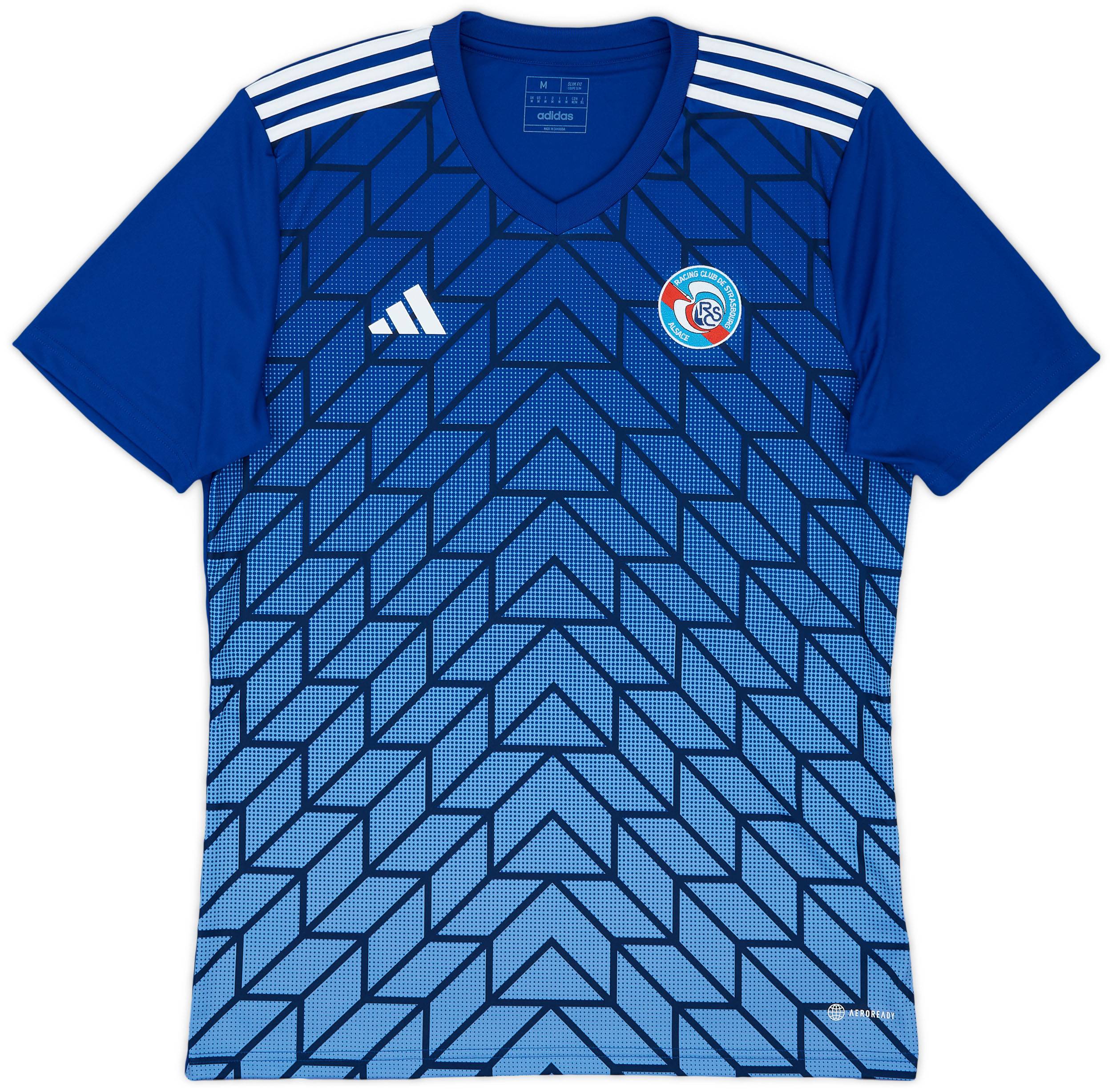 2023-24 Strasbourg adidas Training Shirt - 10/10 - (M)