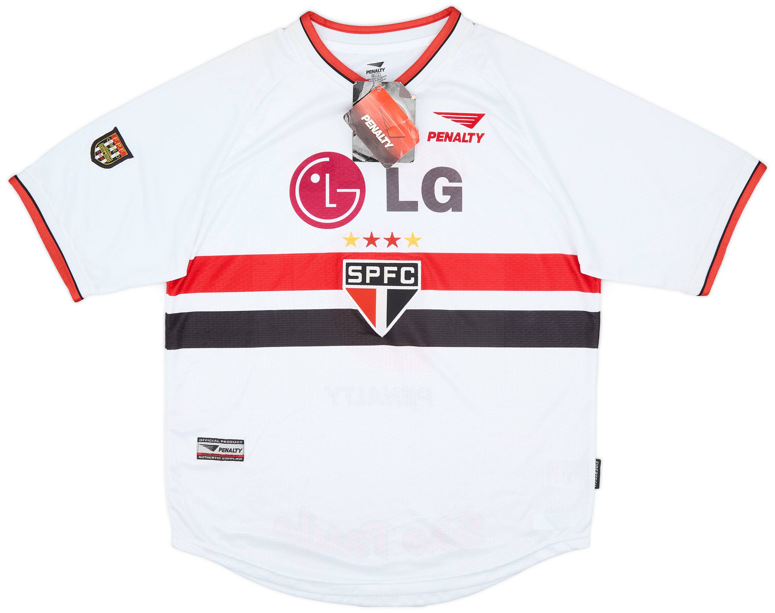 2001 Sao Paulo Home Shirt #9 (L)