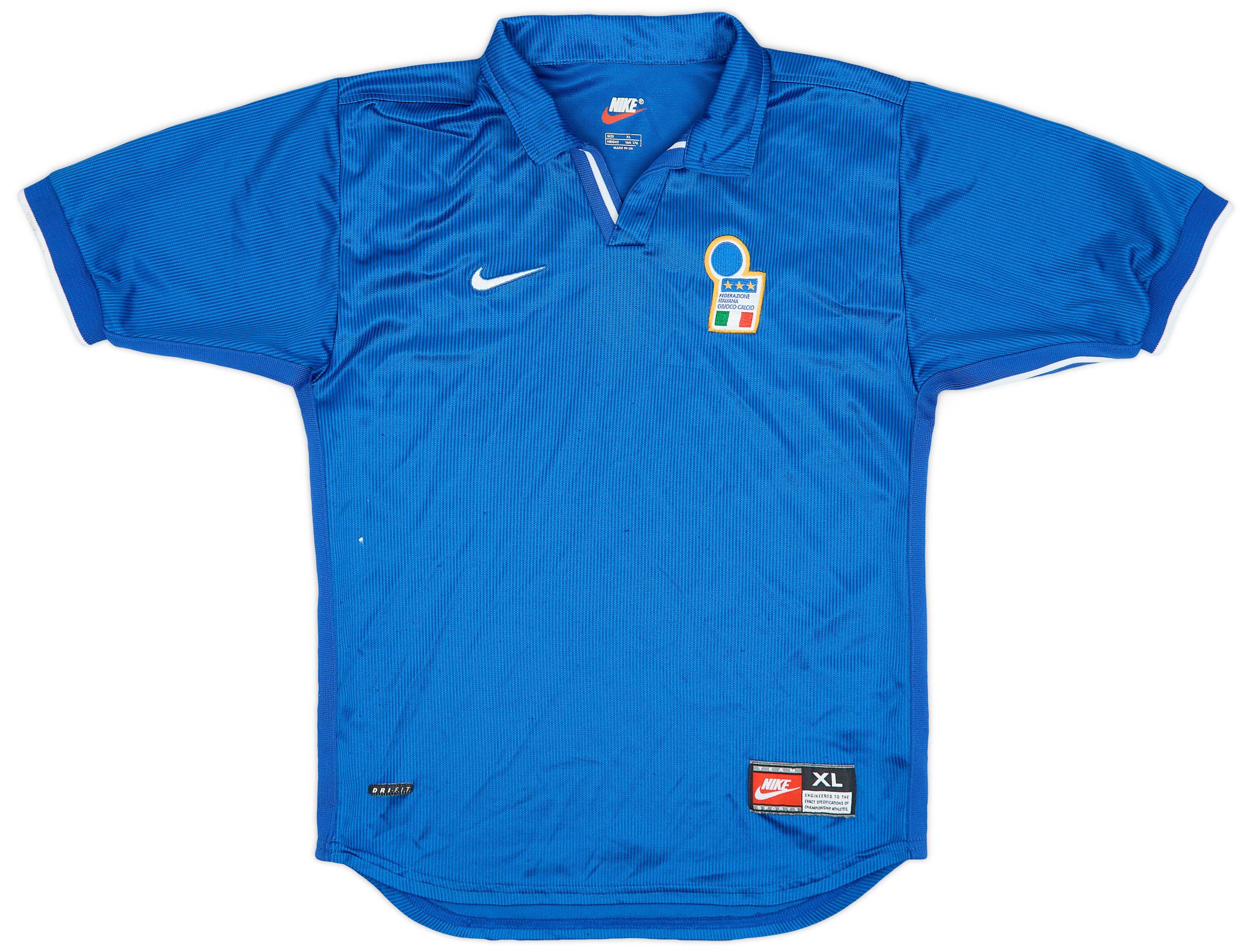 1997-98 Italy Home Shirt - 8/10 - (XL.Boys)