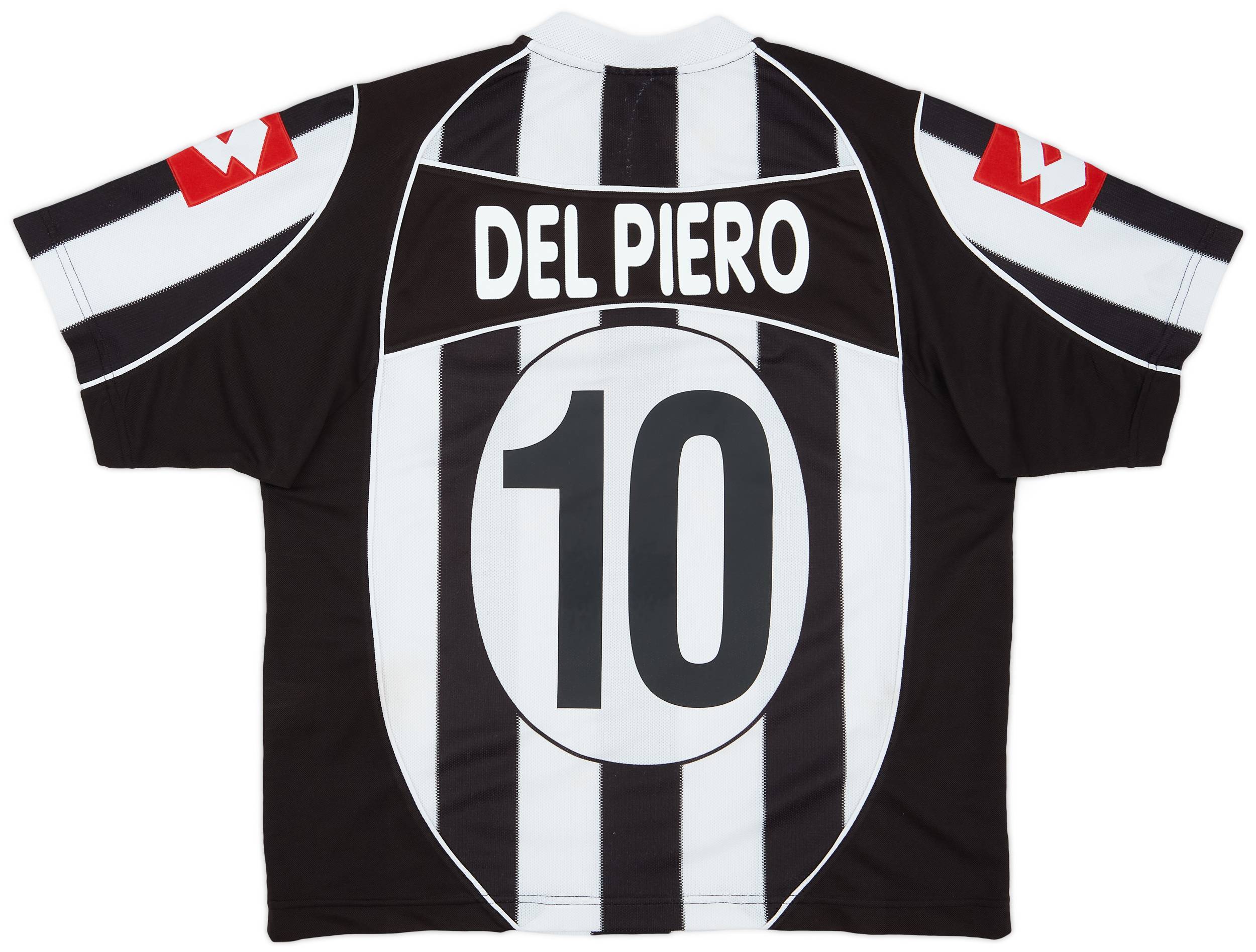 2002-03 Juventus Home Shirt Del Piero #10 - 6/10 - (L)