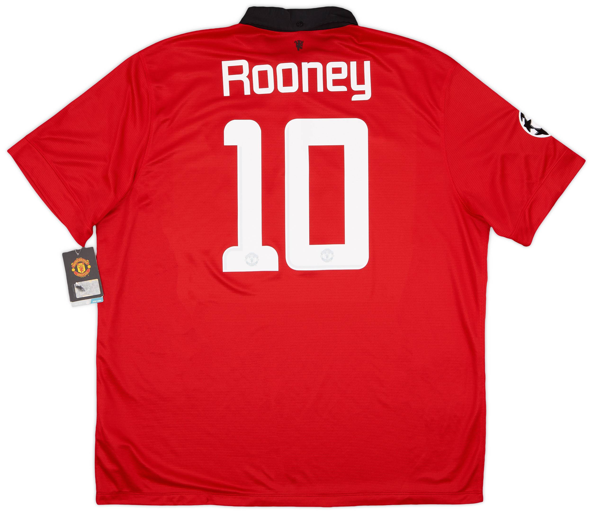 2013-14 Manchester United Home Shirt Rooney #10 (XXL)