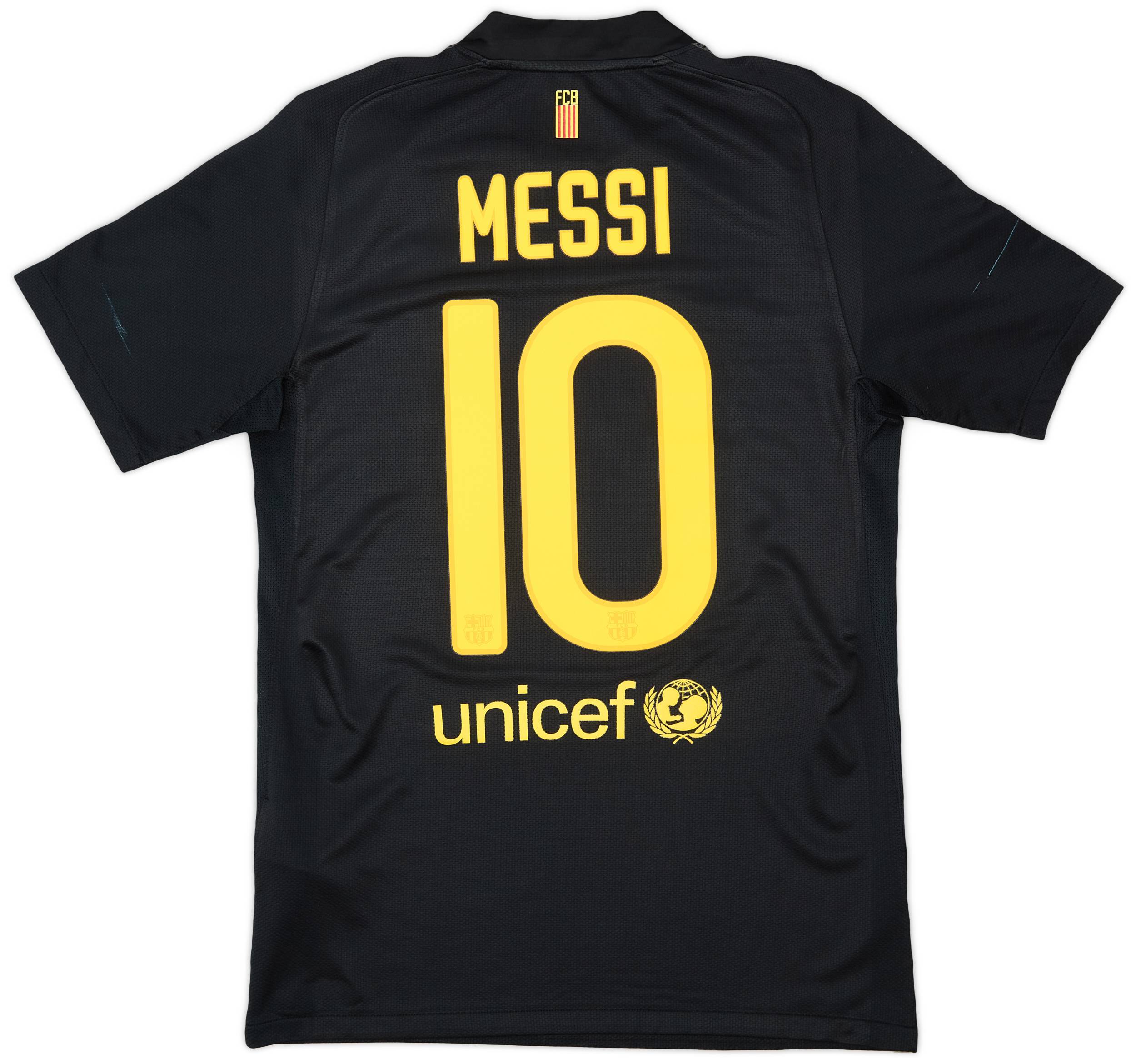 2011-12 Barcelona Away Shirt Messi #10 - 6/10 - (S)