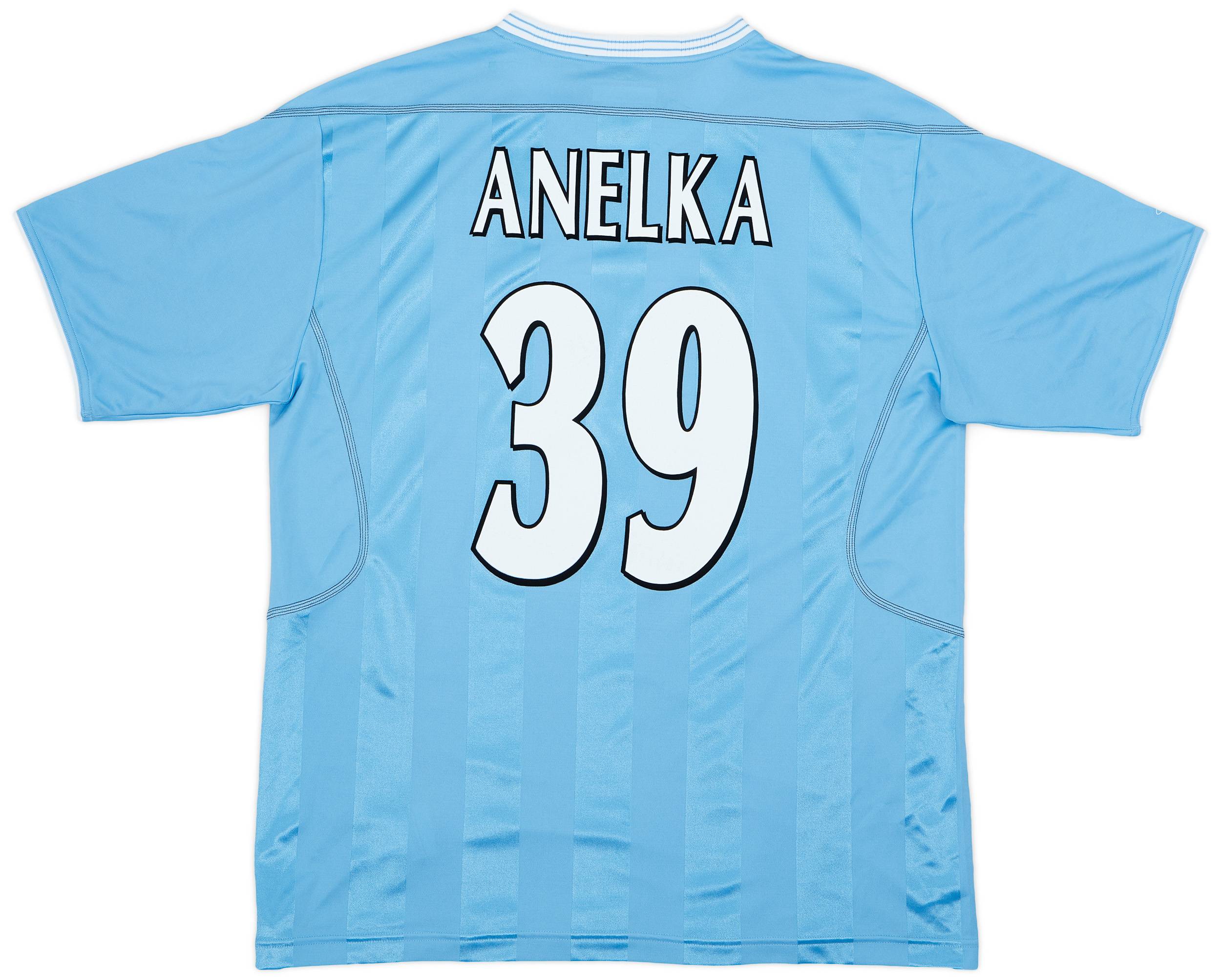 2003-04 Manchester City Home Shirt Anelka #39 (L)