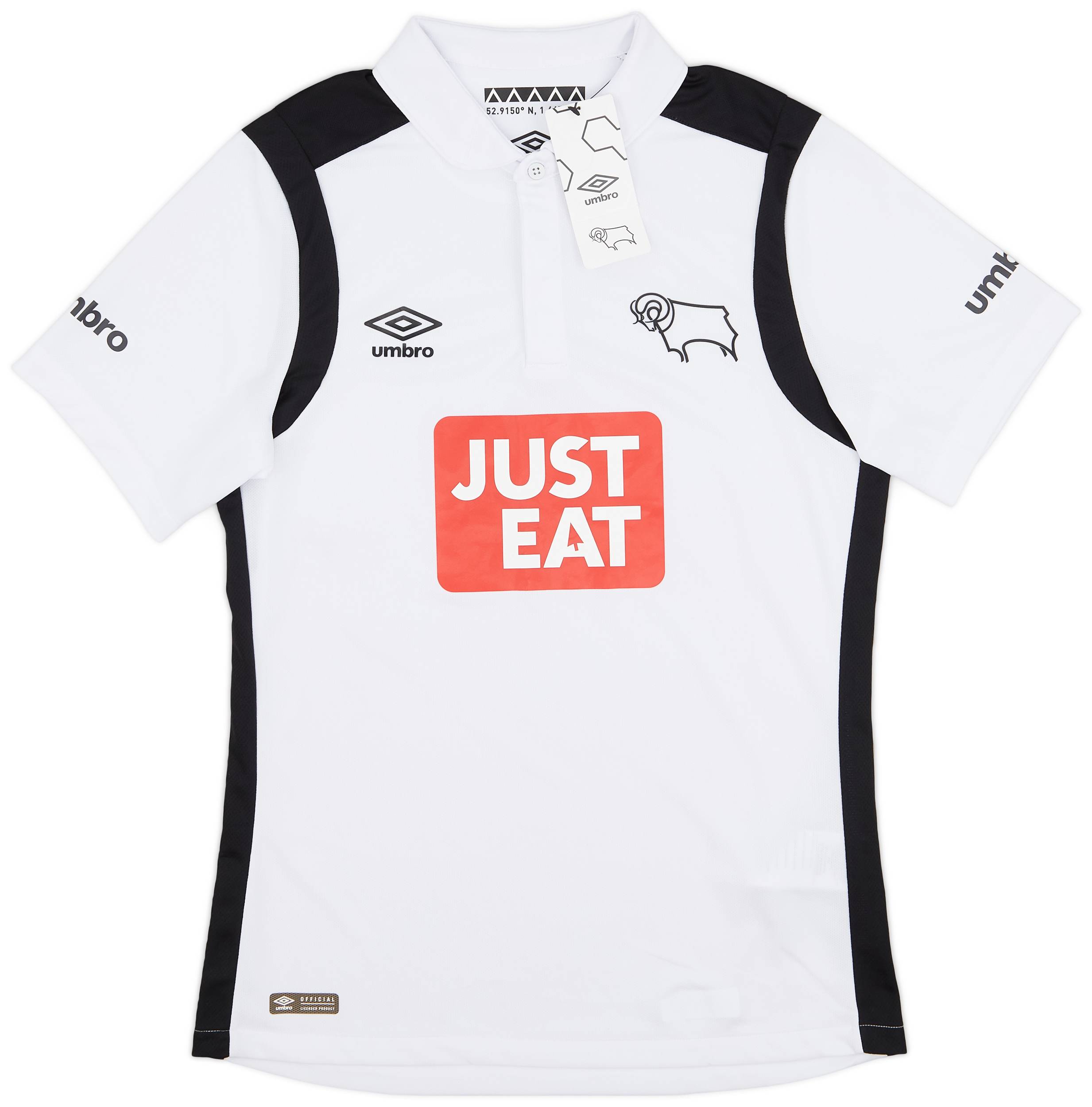 2016-17 Derby County Home Shirt (S)