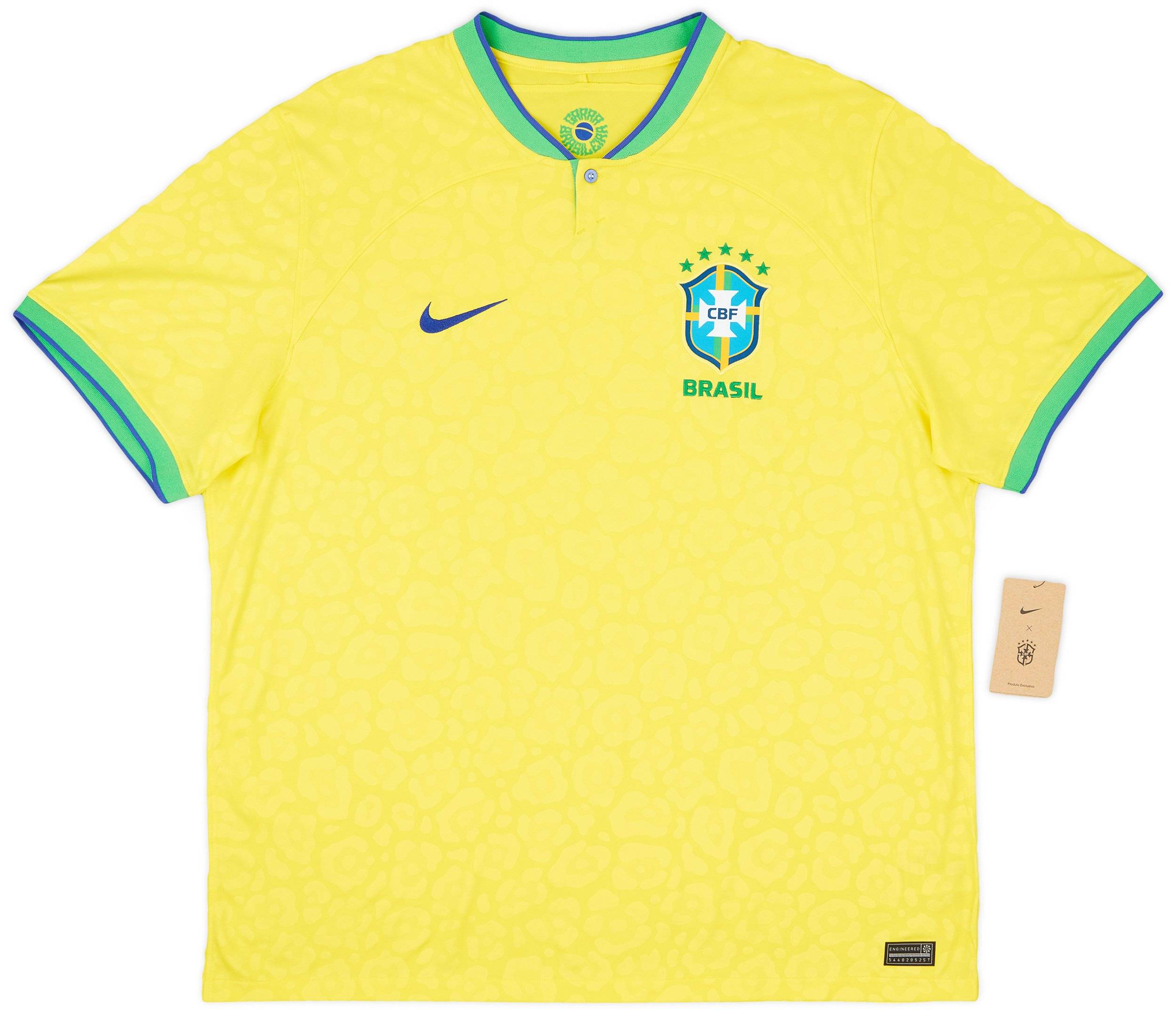 2022-23 Brazil Home Shirt (XL)