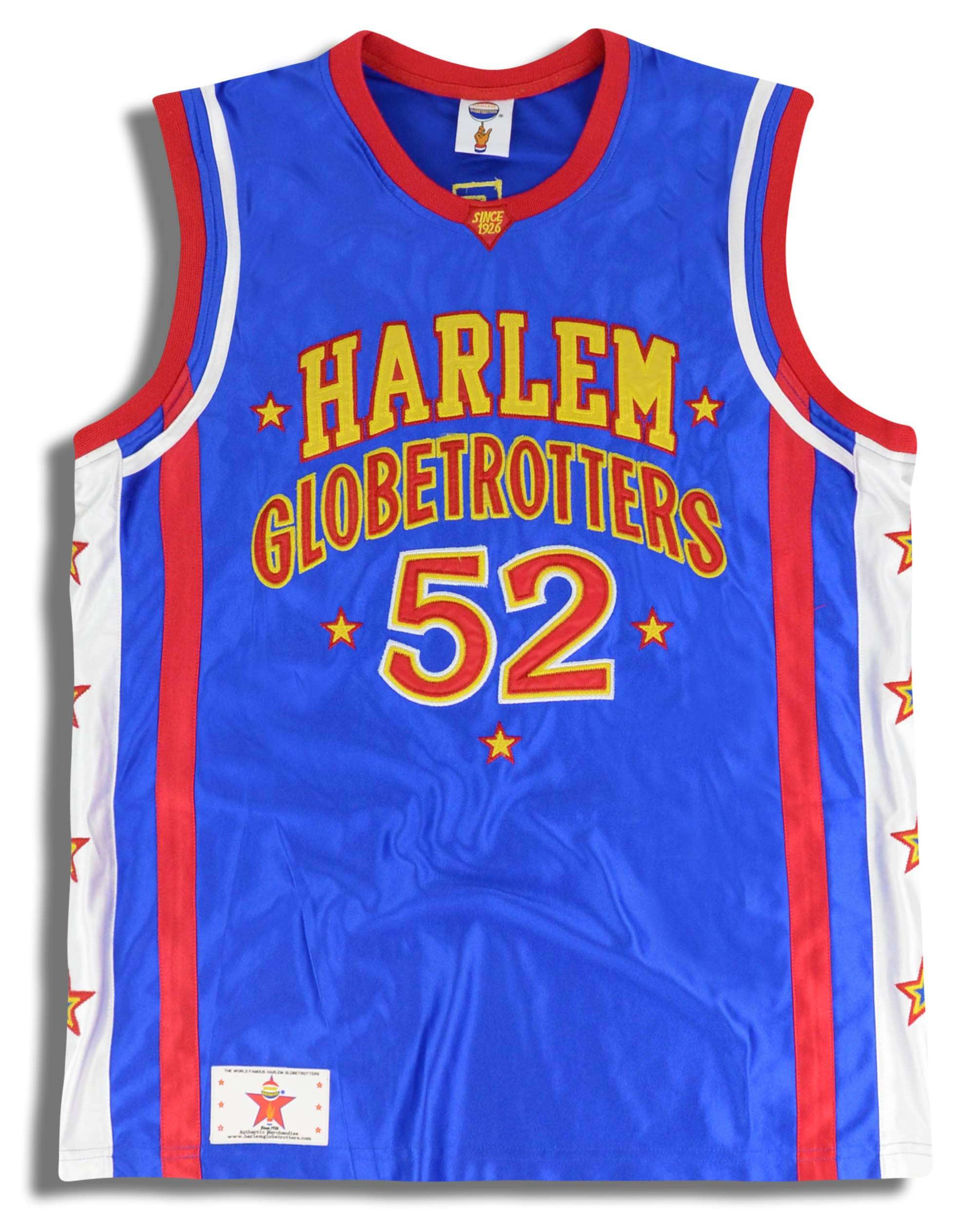 2010s Harlem Globetrotters Big Easy #52 Authentic Jersey M