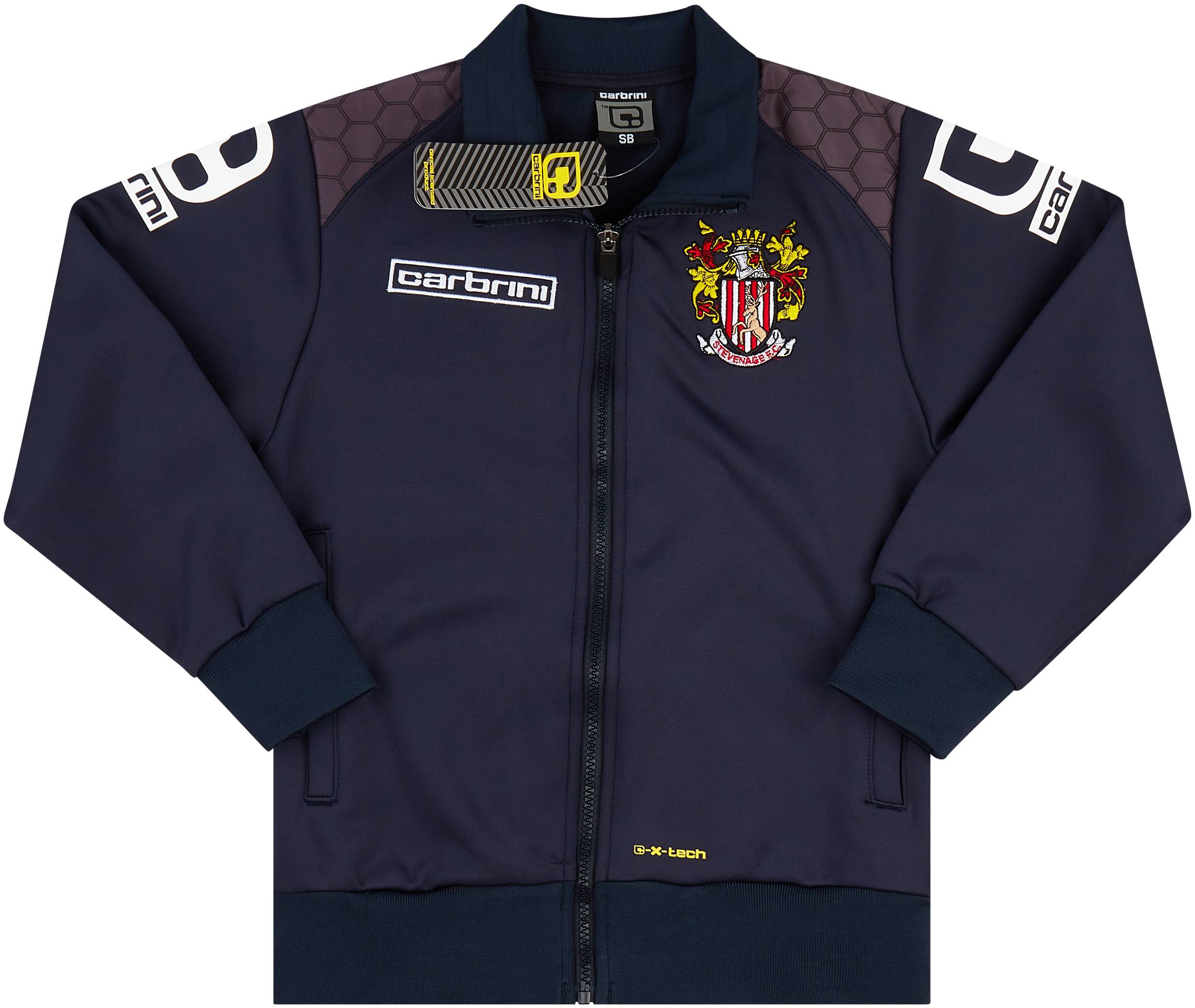 2015-16 Stevenage Carbrini Training Jacket (S.Kids)