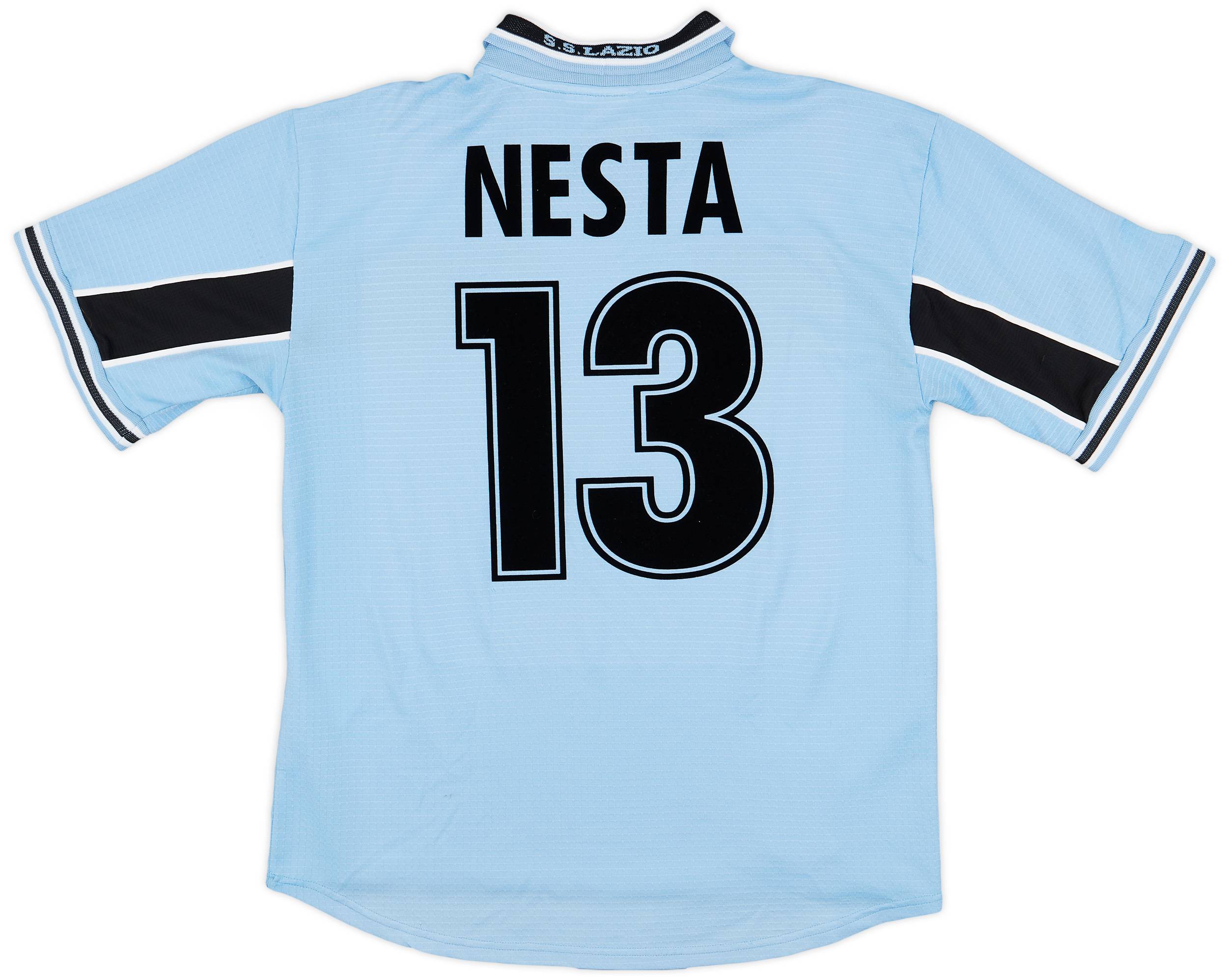 1998-00 Lazio Home Shirt Nesta #13 - 5/10 - (M)