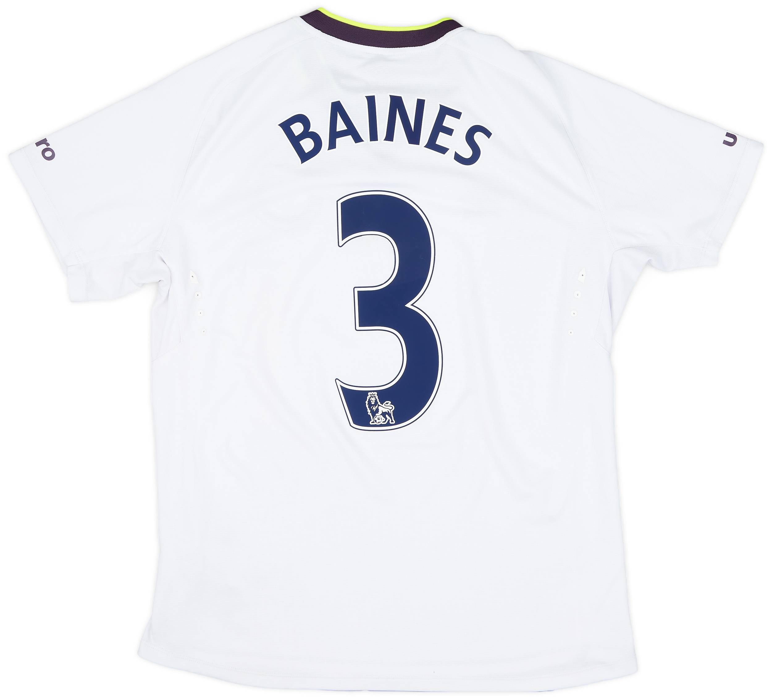 2014-15 Everton Third Shirt Baines #3 - 7/10 - (L)