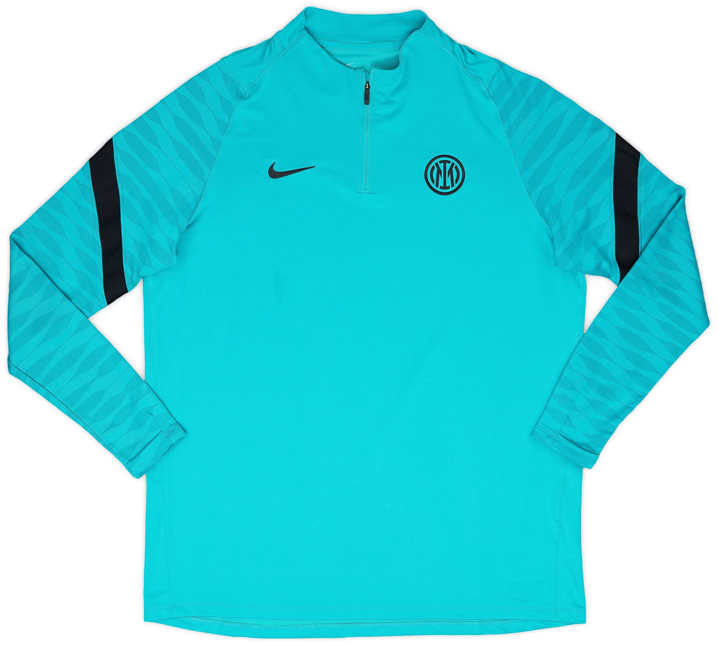 主役級【Nike ナイキ】Inter Milan トレーニングトップス 2021-22 Inter Milan Nike 1/4 Zip Drill Top - 5/10 - (XL)