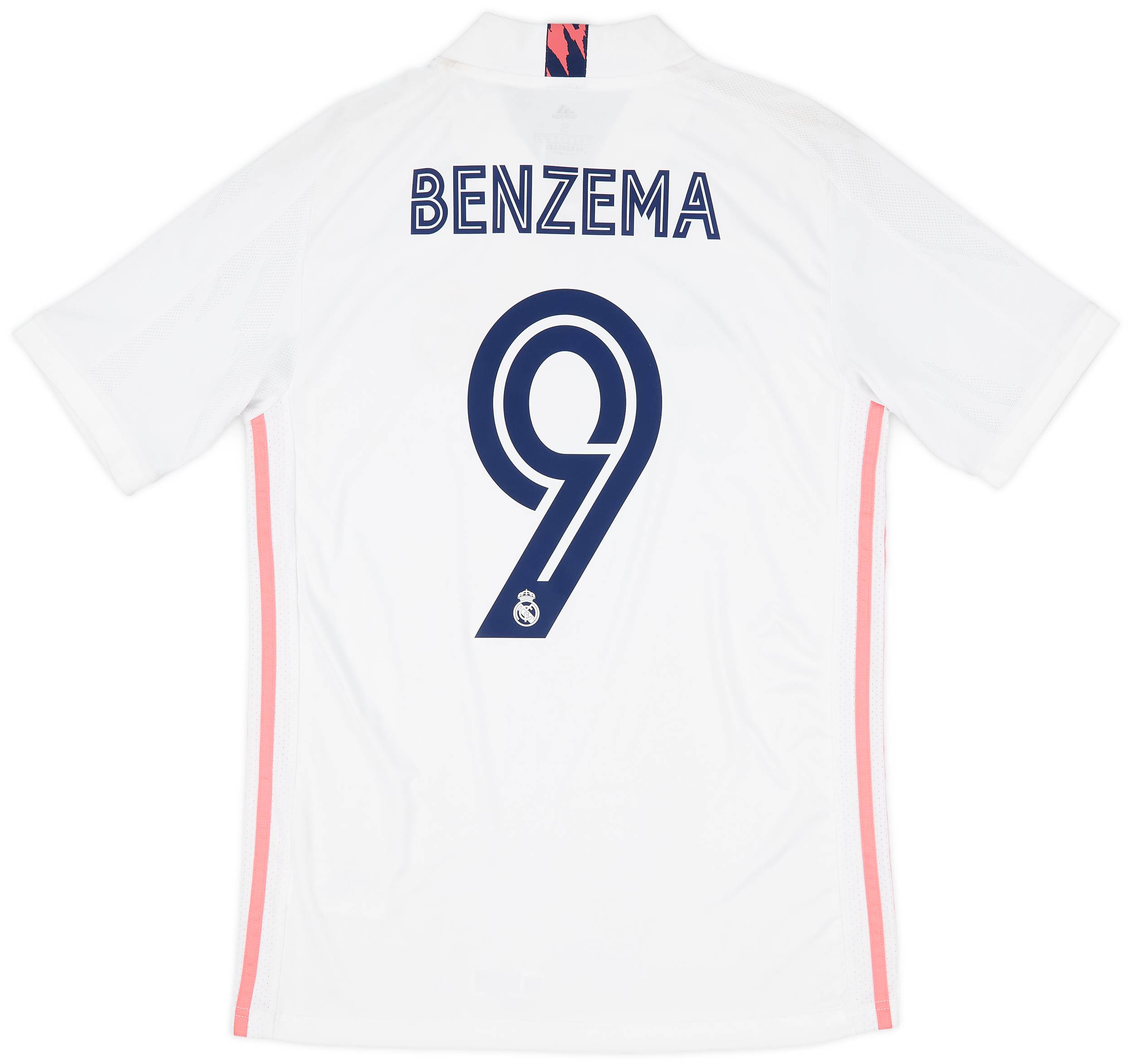 2020-21 Real Madrid Home Shirt Benzema #9 (S)