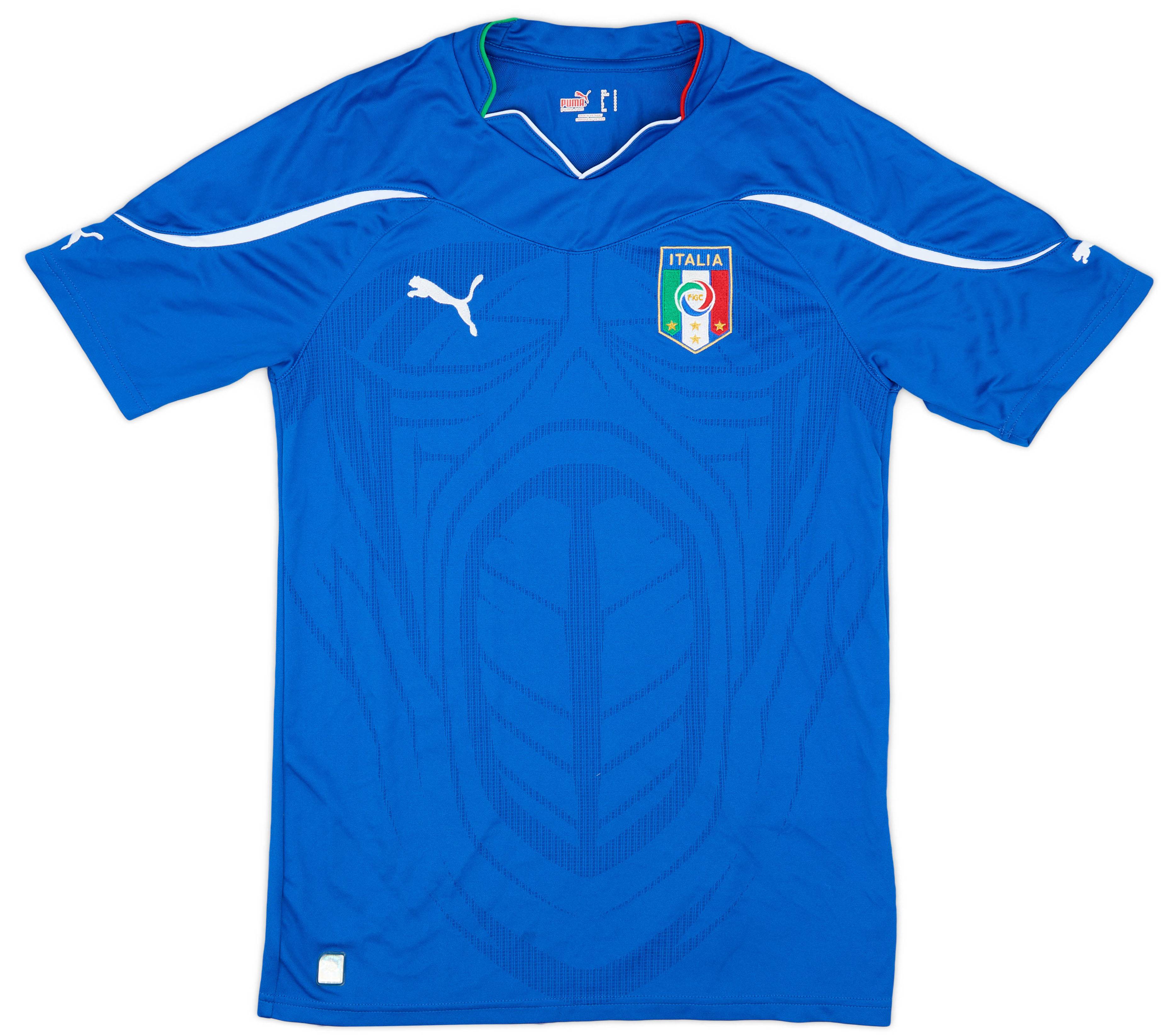 2010-12 Italy Home Shirt - 10/10 - (S)
