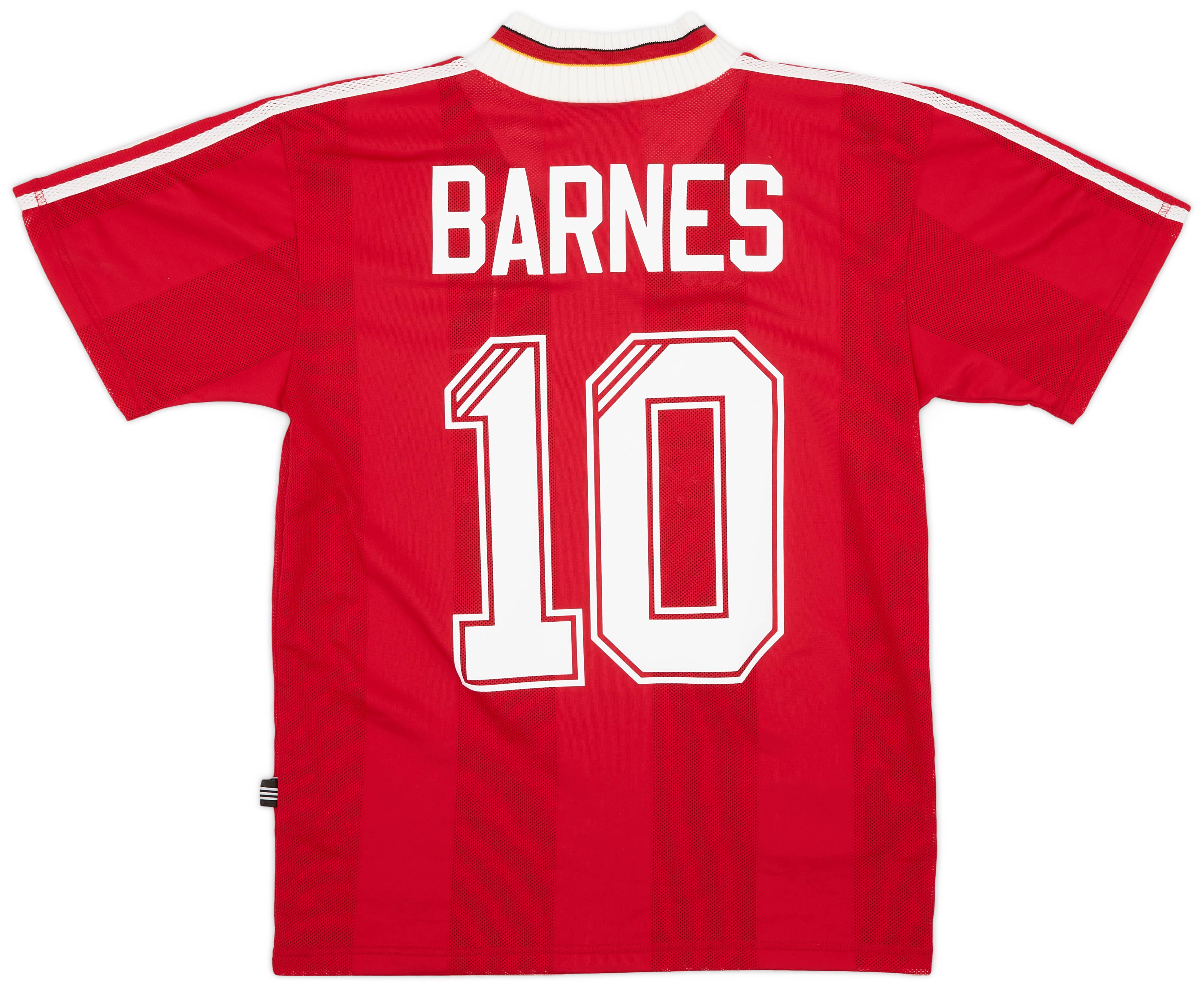 1995-96 Liverpool Home Shirt Barnes #10 - 8/10 - (S)