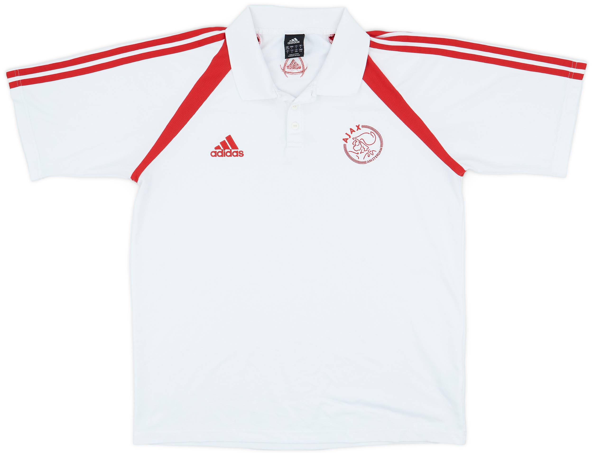 2005-06 Ajax adidas Polo Shirt - 7/10 - (L/XL)