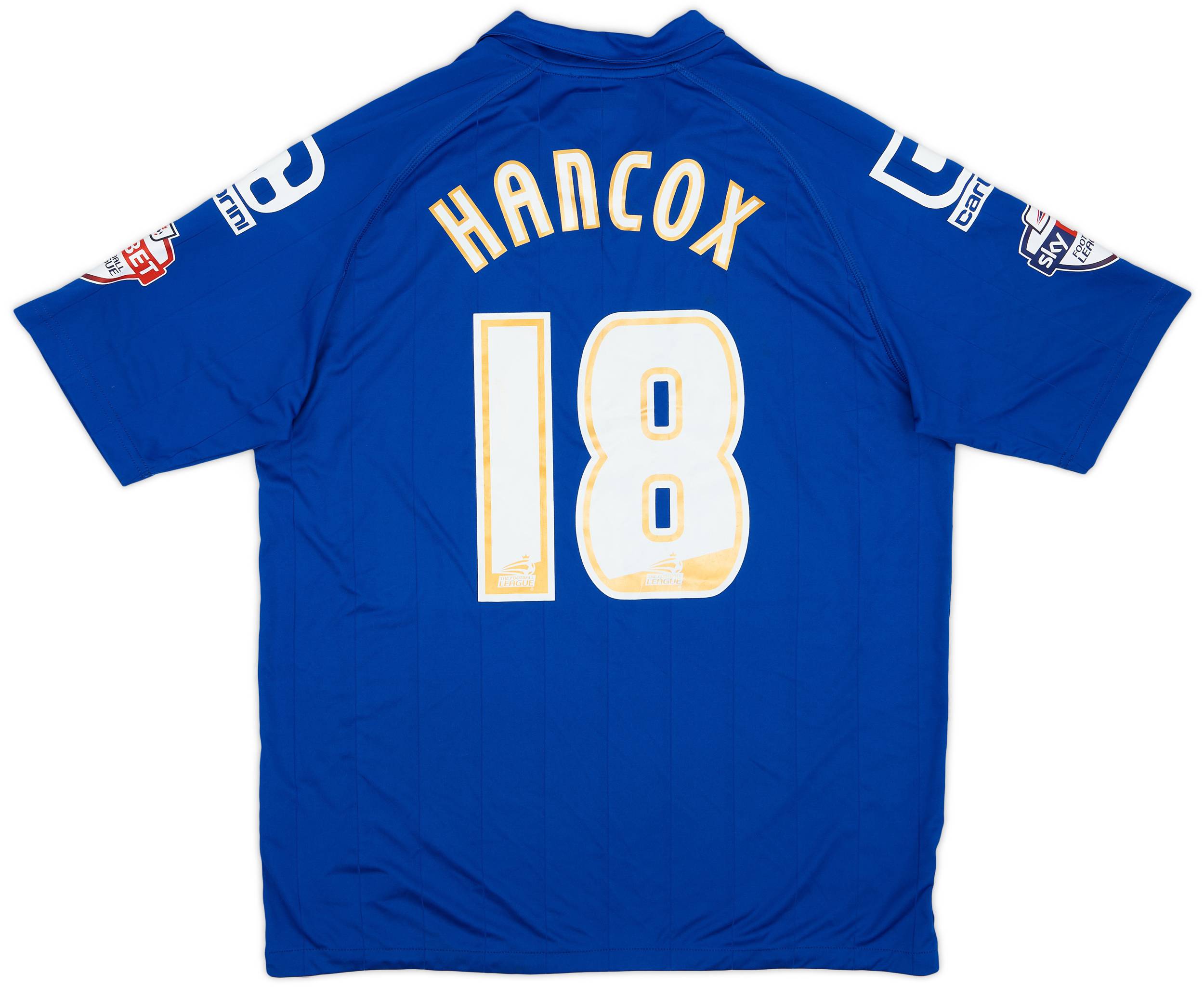 2014-15 Birmingham Match Issue Home Shirt Hancox #18
