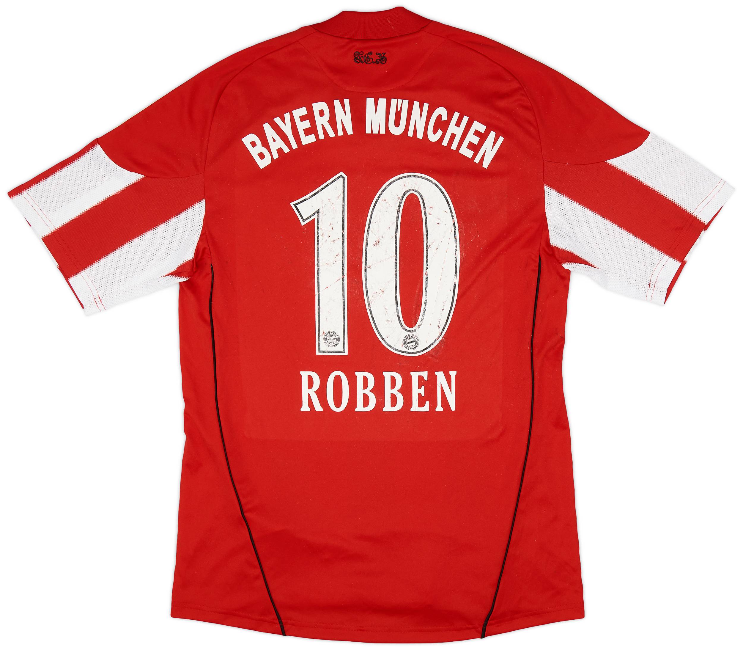 2010-11 Bayern Munich Home Shirt Robben #10 - 4/10 - (M)