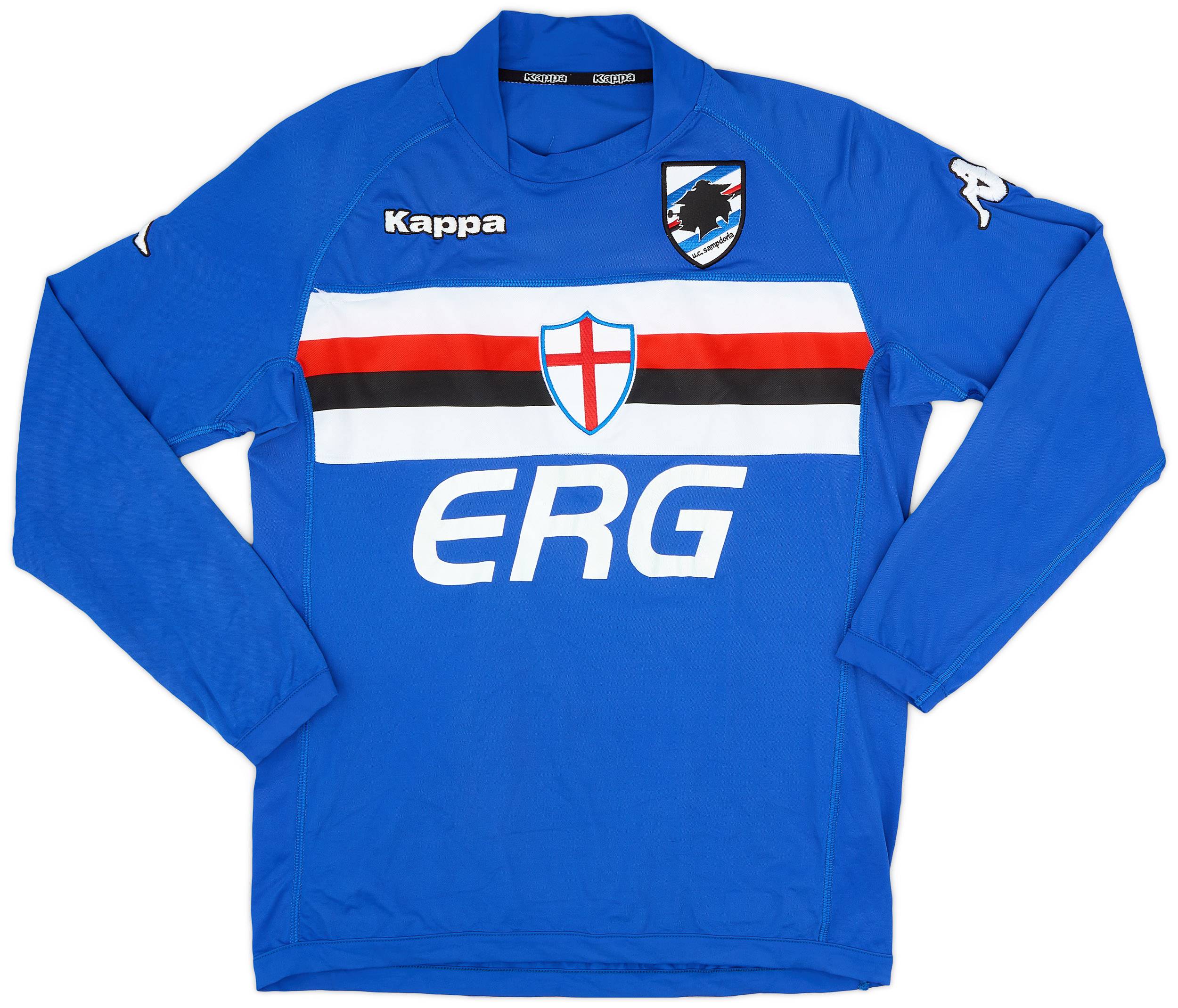 2005-07 Sampdoria Home L/S Shirt #23 - 5/10 - (XL)