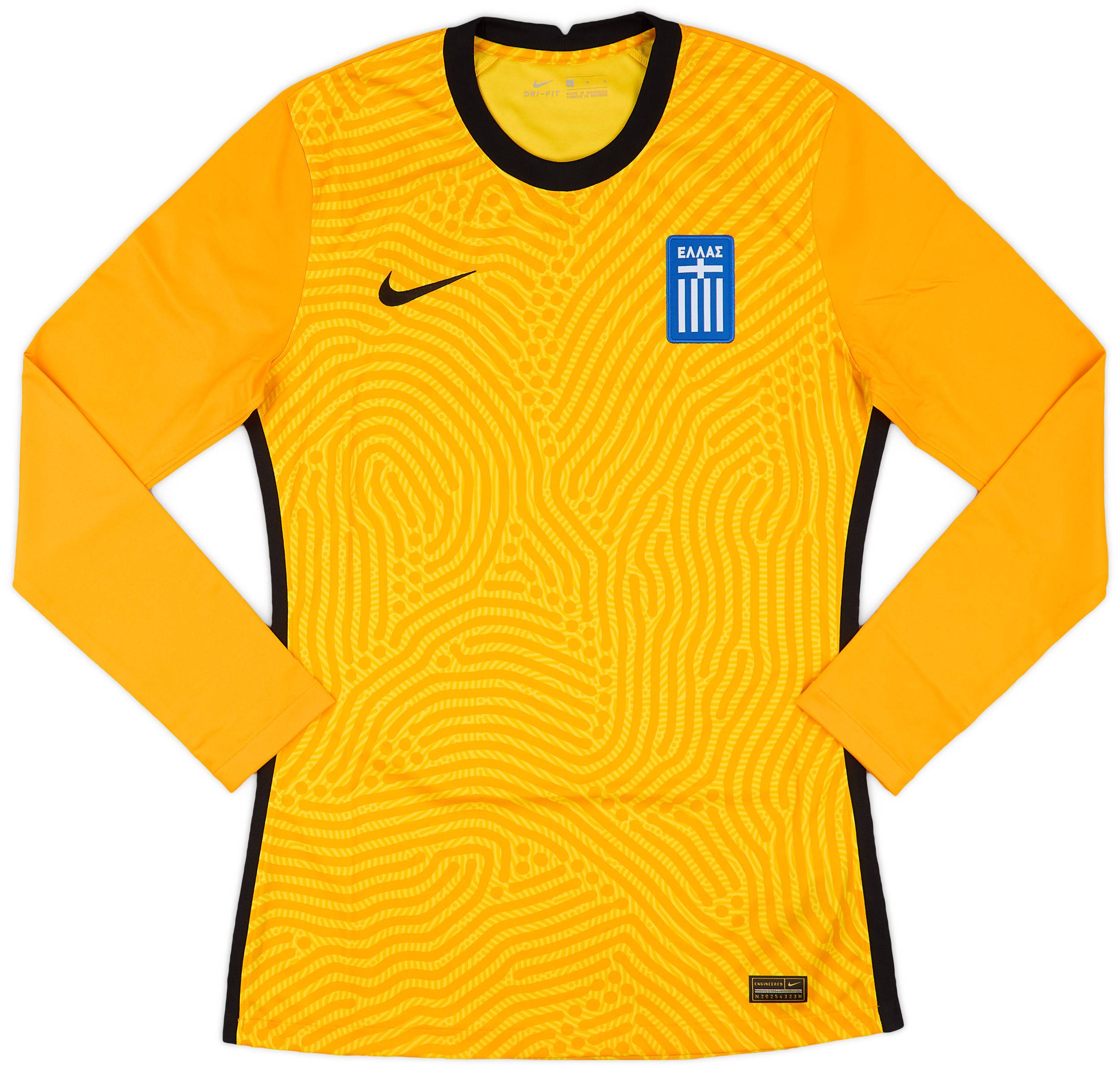 2020-21 Greece Authentic GK Shirt - 7/10 - (M)