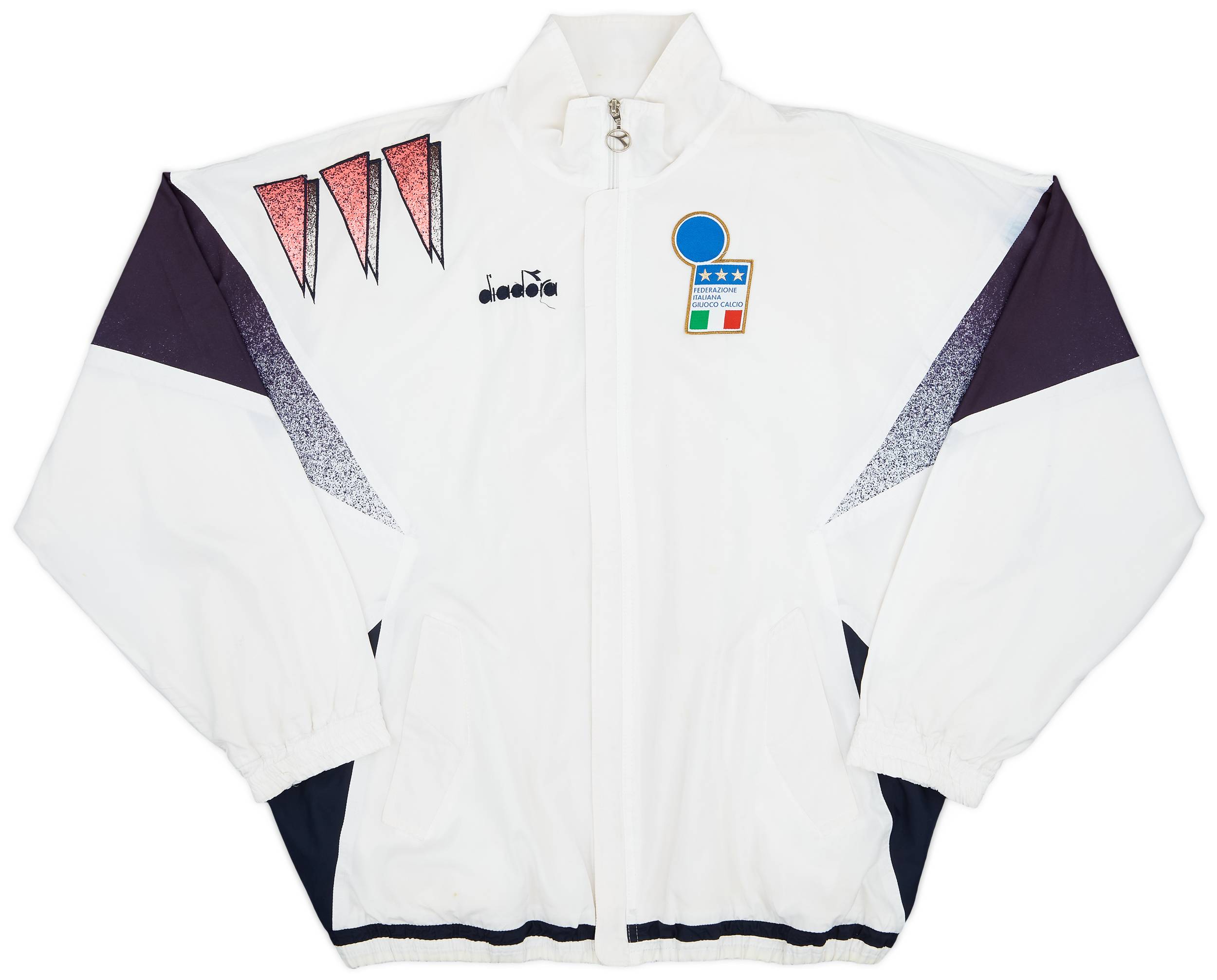 1992 Italy Diadora Track Jacket - 7/10 - (XL)