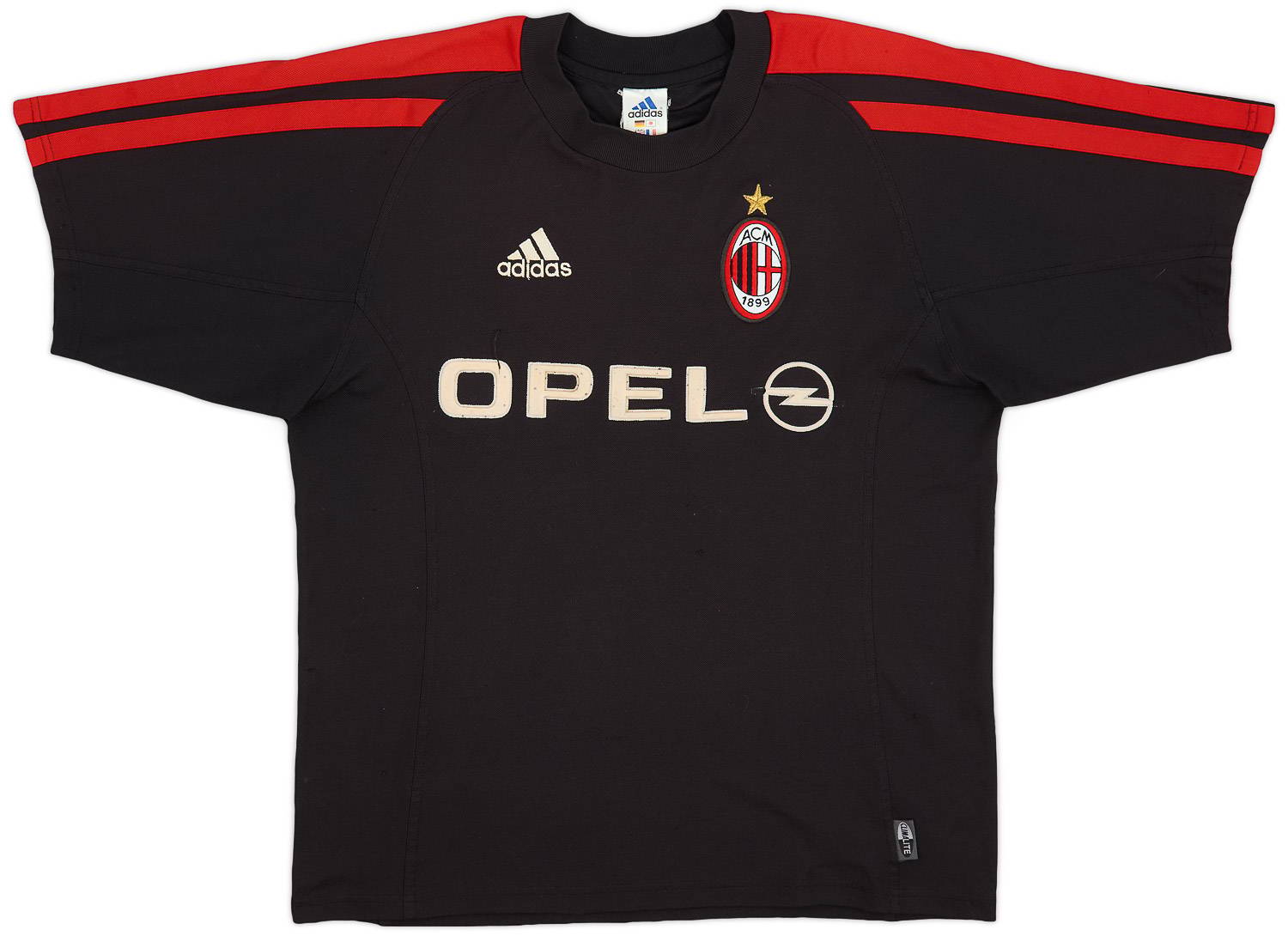 2001-02 AC Milan adidas Training Shirt - 4/10 - (S/M)