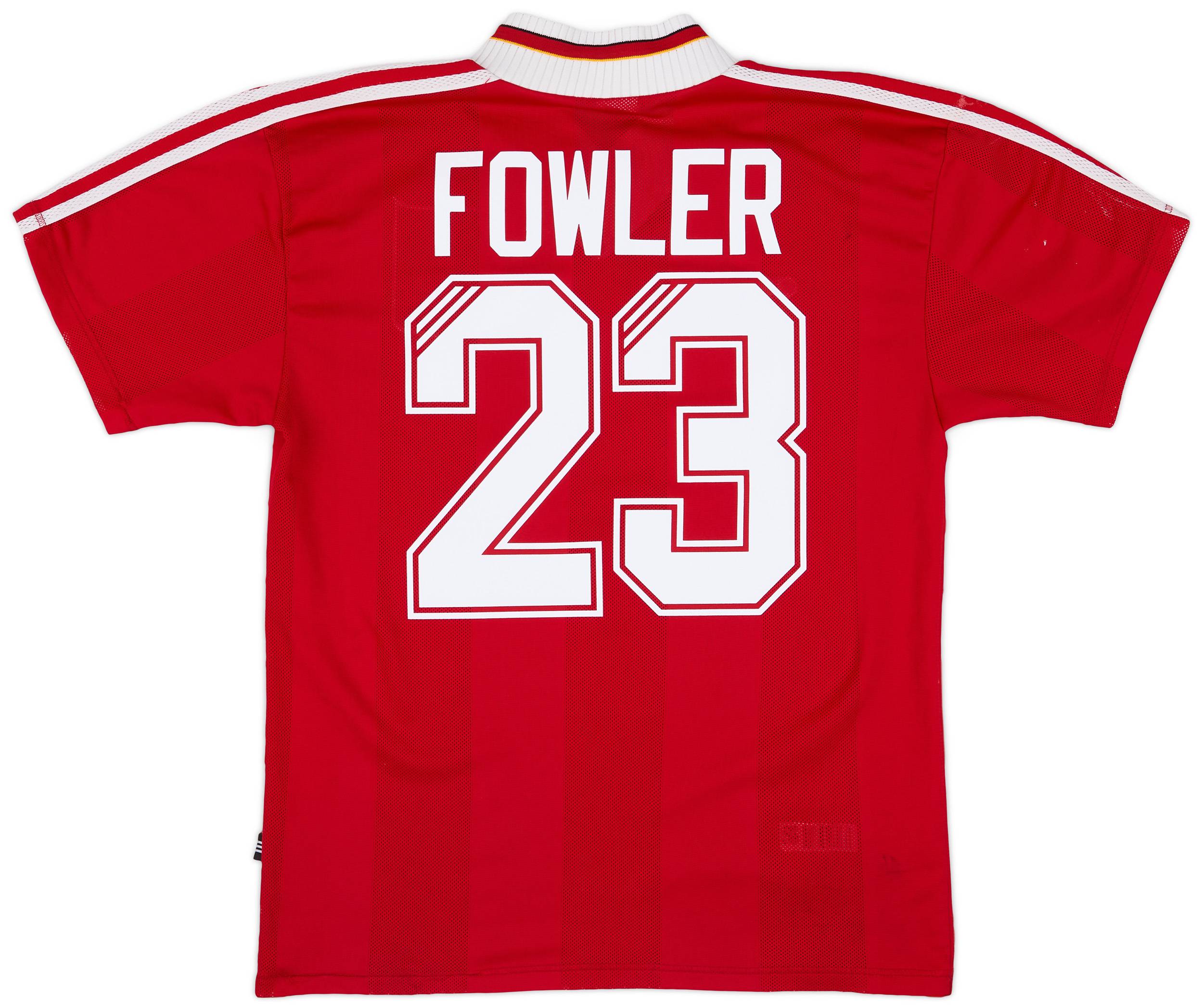 1995-96 Liverpool Home Shirt Fowler #23 4/10 (M)