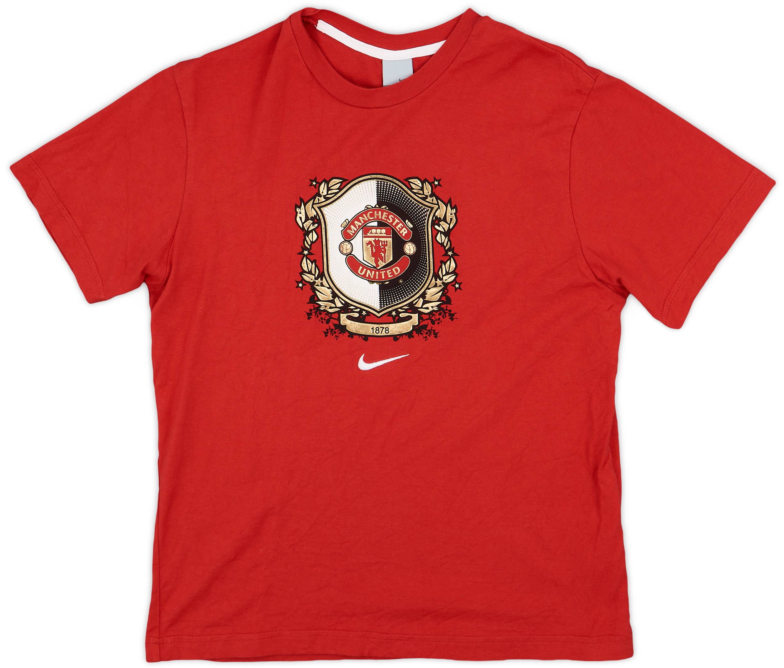 2006-07 Manchester United Nike Graphic Tee - 8/10 - (M)