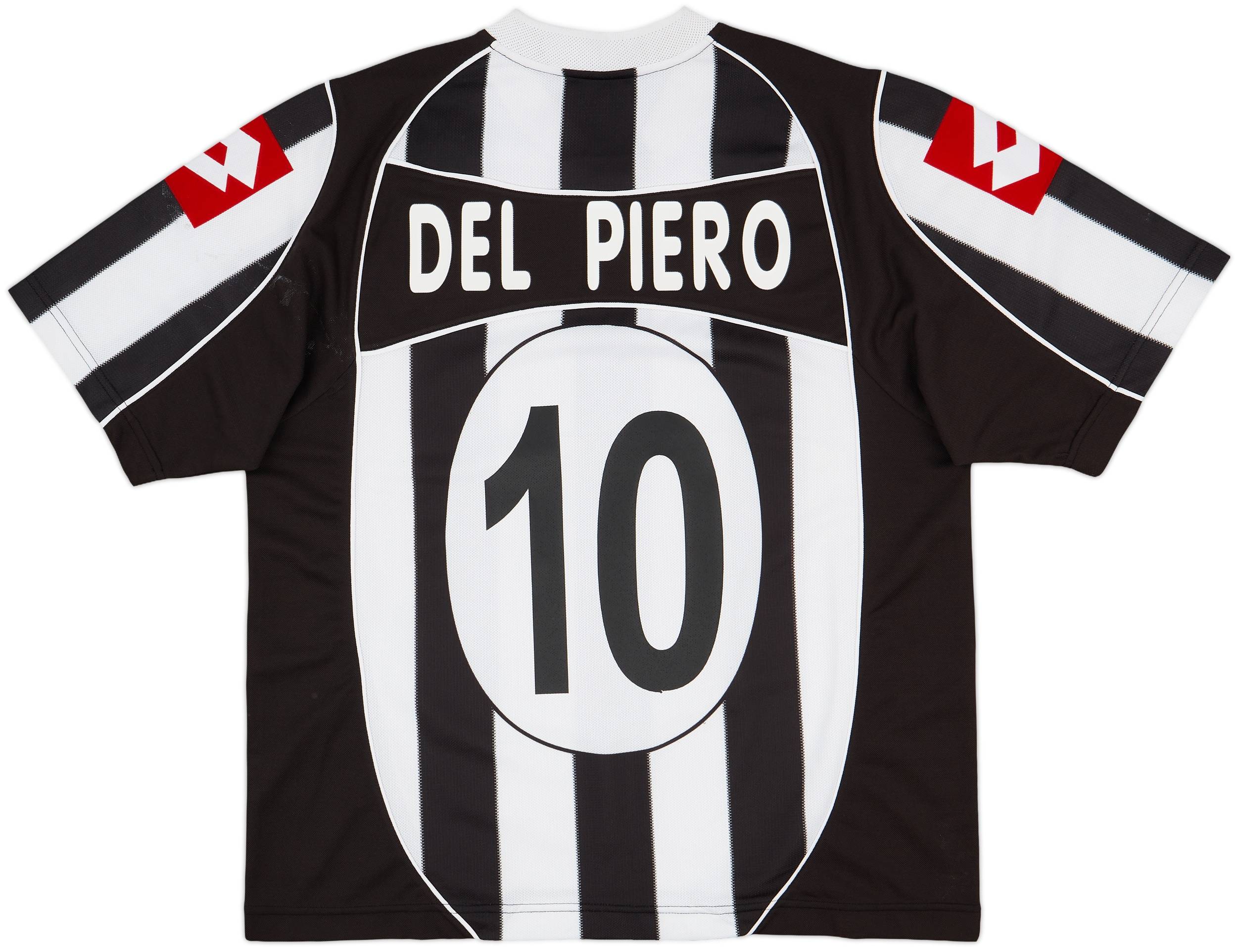 2002-03 Juventus Home Shirt Del Piero #10 - 6/10 - (XL)