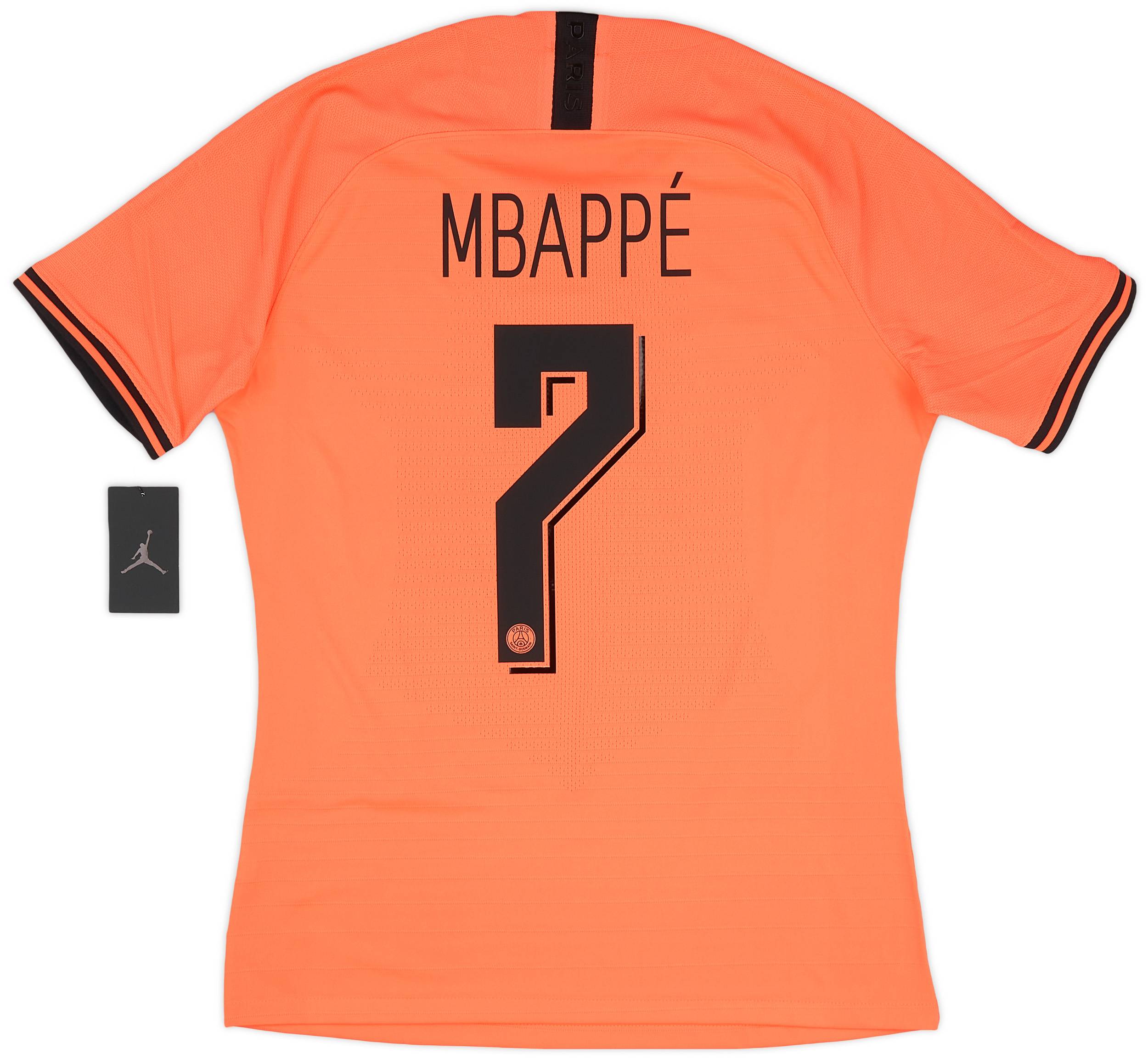 2019 20 Paris Saint Germain x Air Jordan Player Issue Vaporknit Away Shirt Mbappe 7