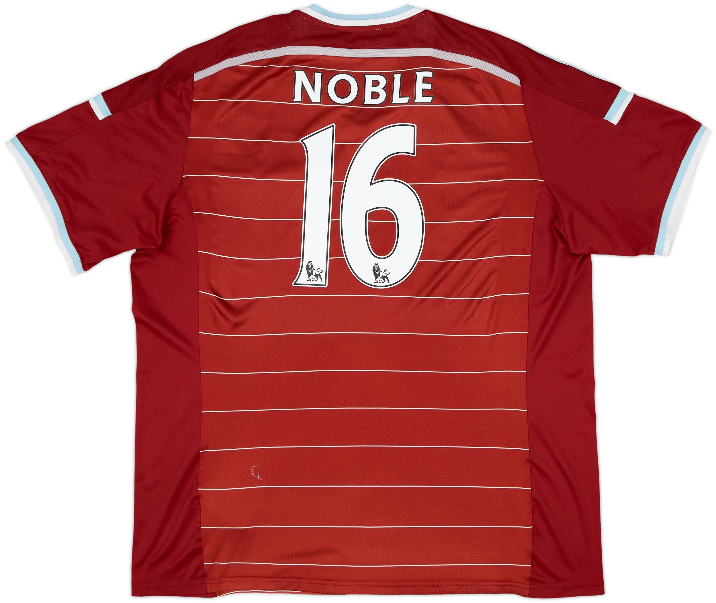 2014-15 West Ham Home Shirt Noble #16 - 5/10 - (XXL)