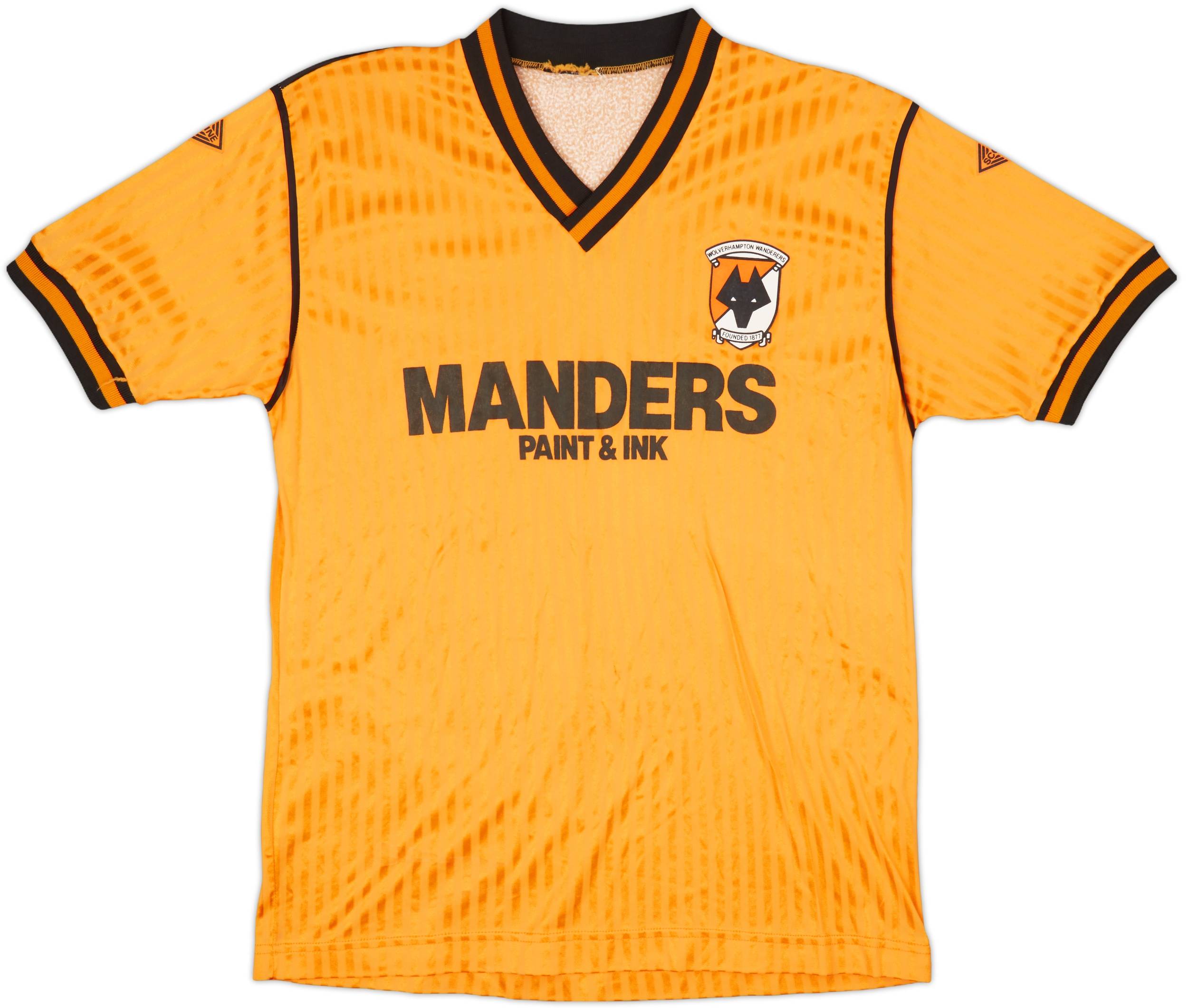 1988-89 Wolves Home Shirt - 8/10 - (M)