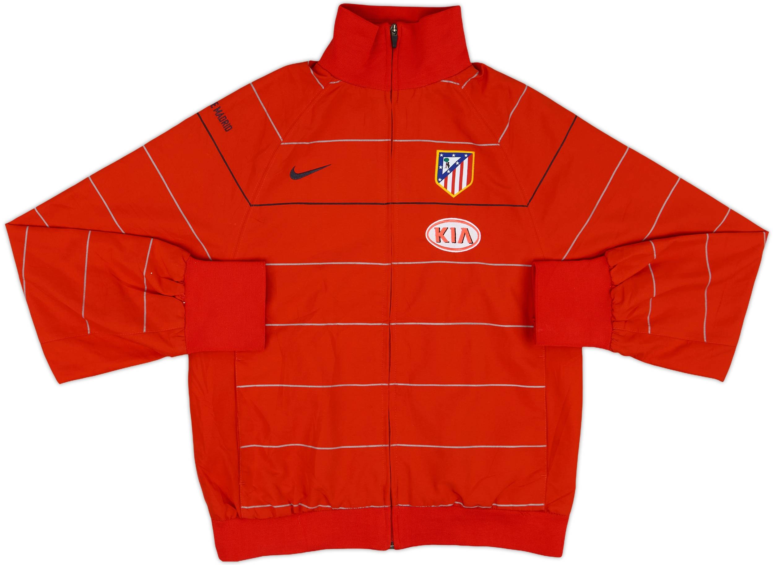 2008-09 Atletico Madrid Nike Track Jacket - 8/10 - (S)