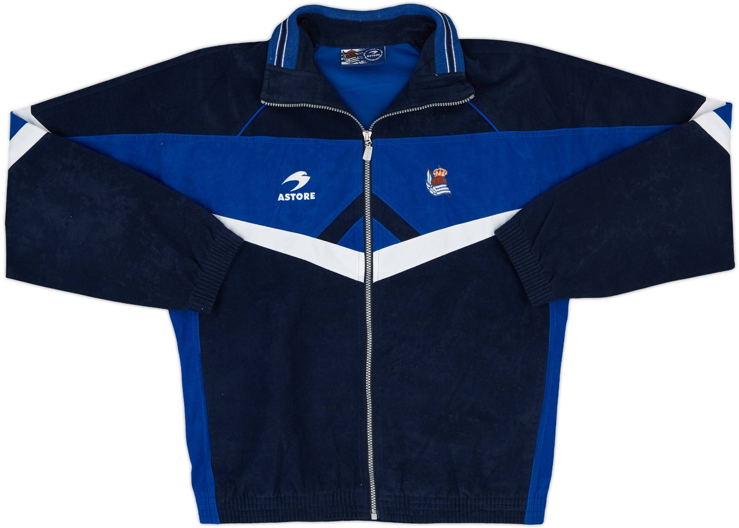 1996-98 Real Sociedad Astore Track Jacket - 8/10 - (M)