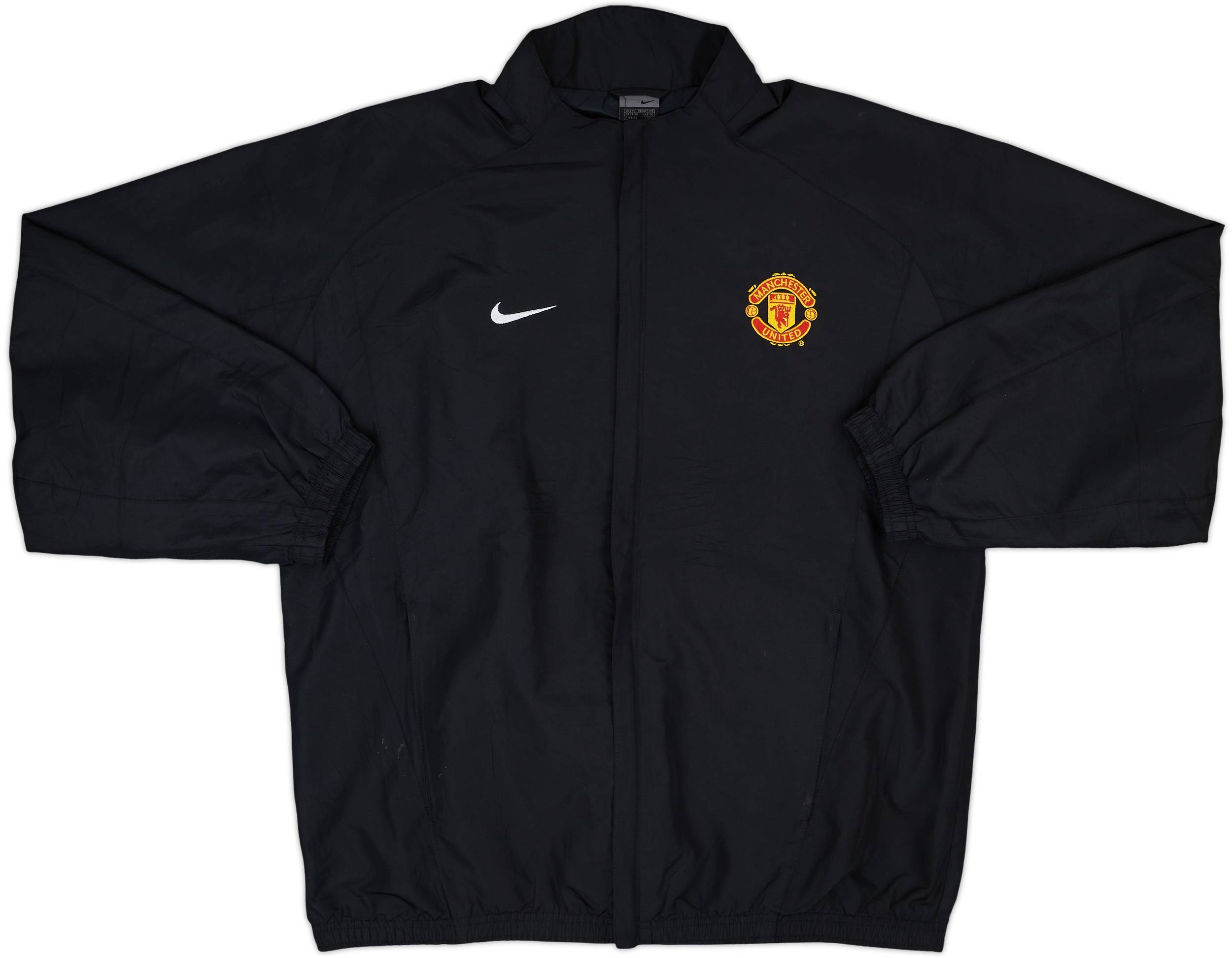 2002-03 Manchester United Nike Track Jacket - 8/10 - (M)