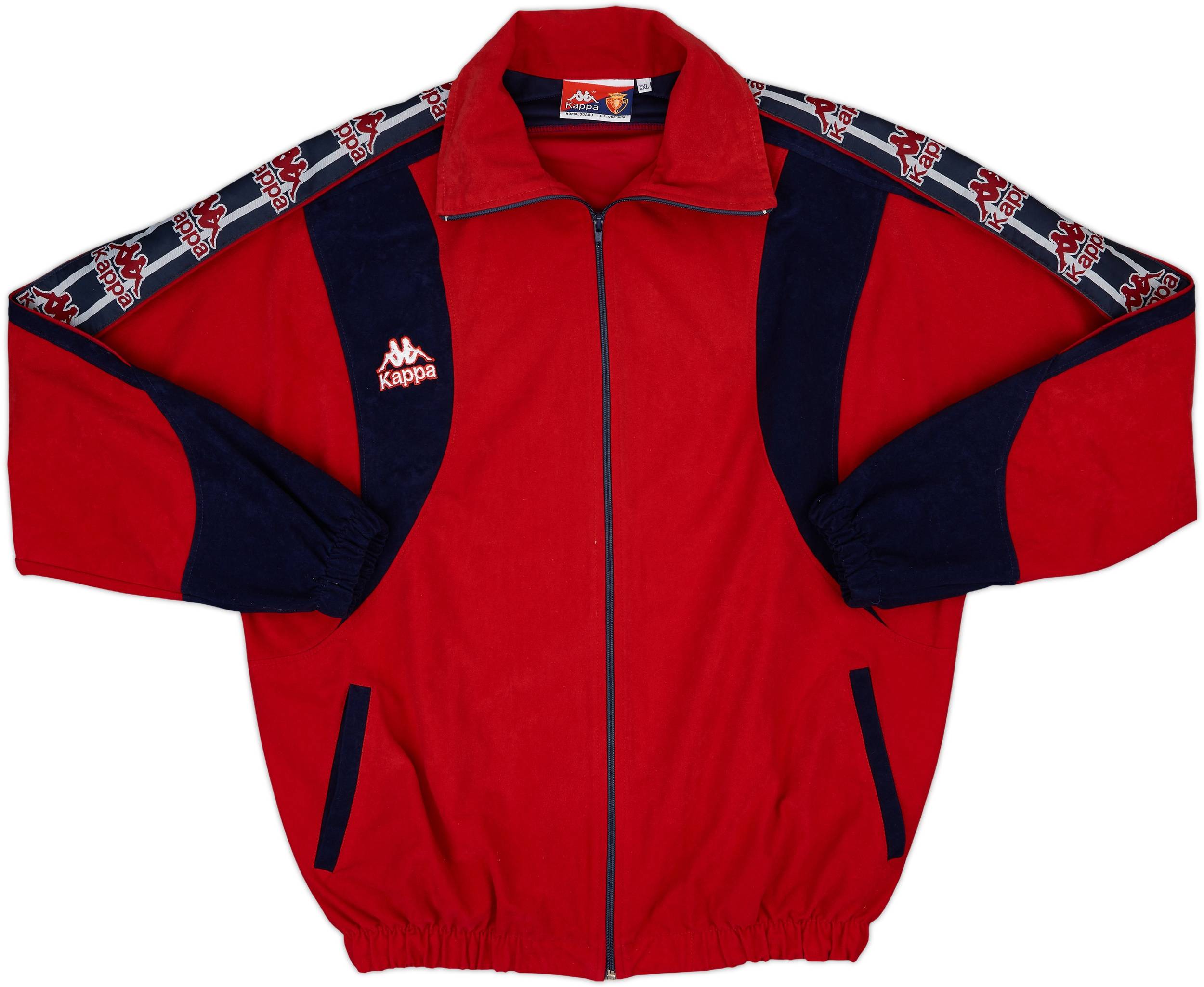 90s Kappa ゲームシャツ　XL-XXL Vintage 90s Original KAPPA Side Taped Kappa Italia Light