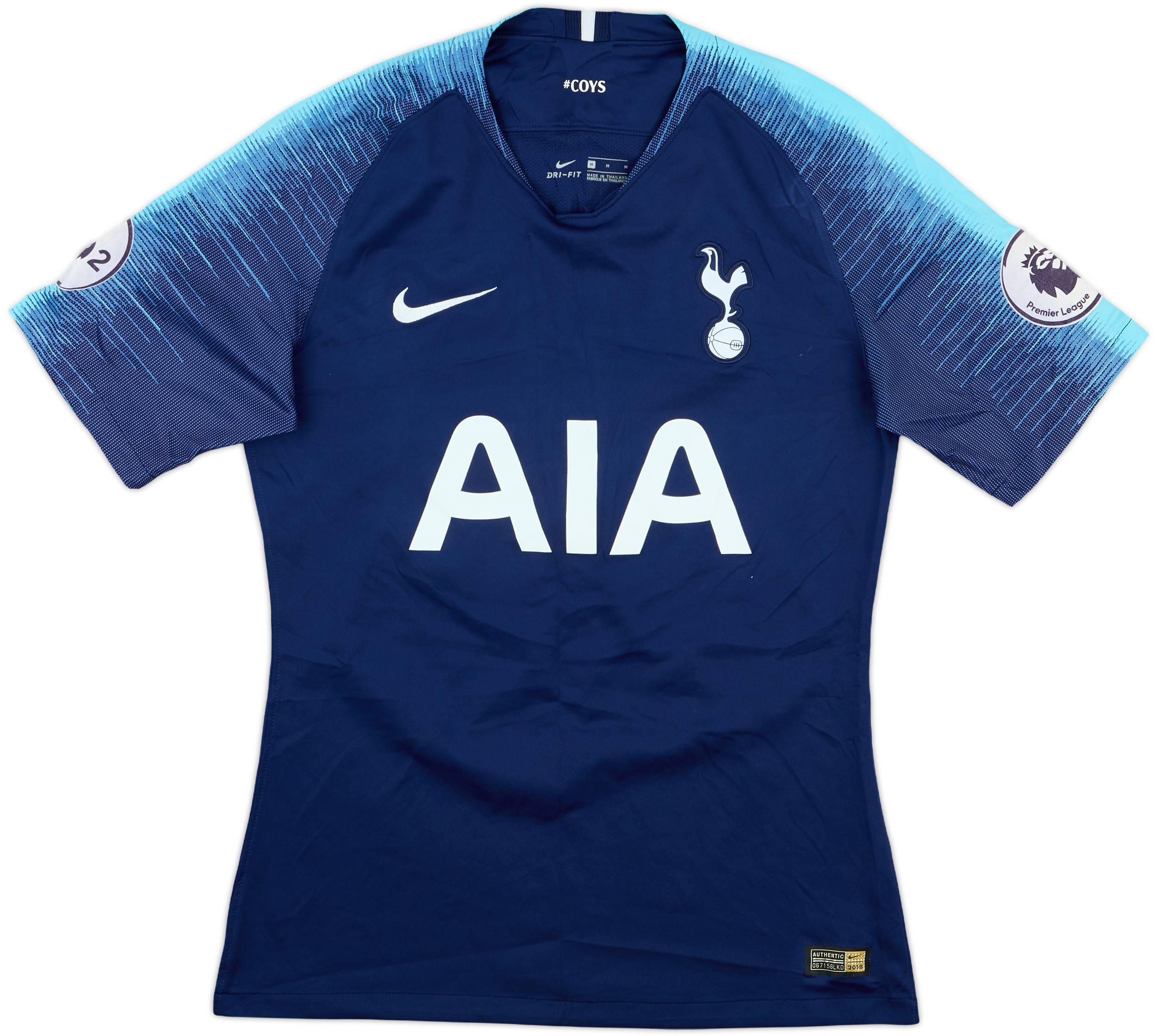 2018-19 Tottenham Match Issue Away Shirt #16