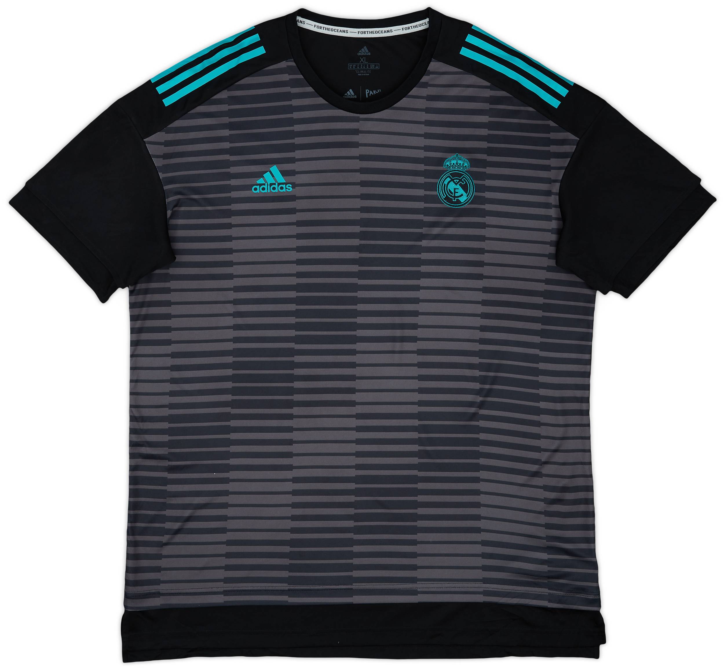 2017-18 Real Madrid adidas Training Shirt - 8/10 - (XL)