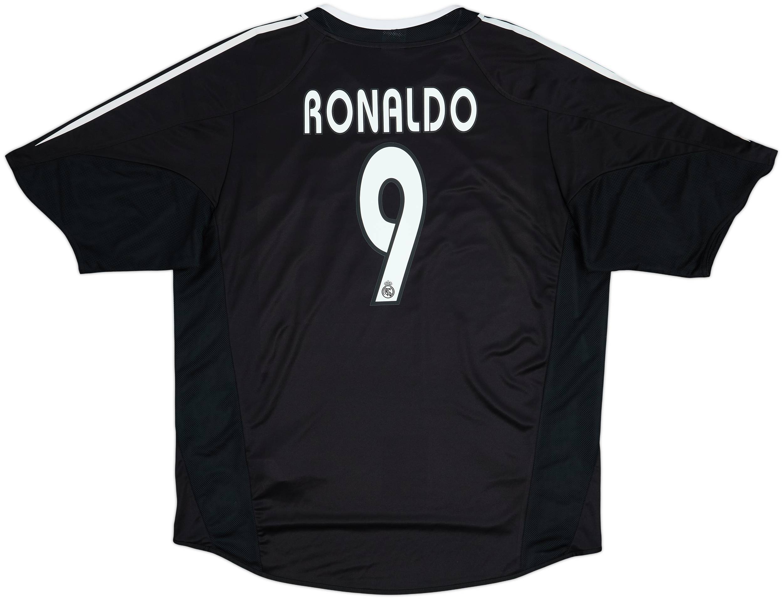 2004-05 Real Madrid Away Shirt Ronaldo #9 - 9/10 - (XL)