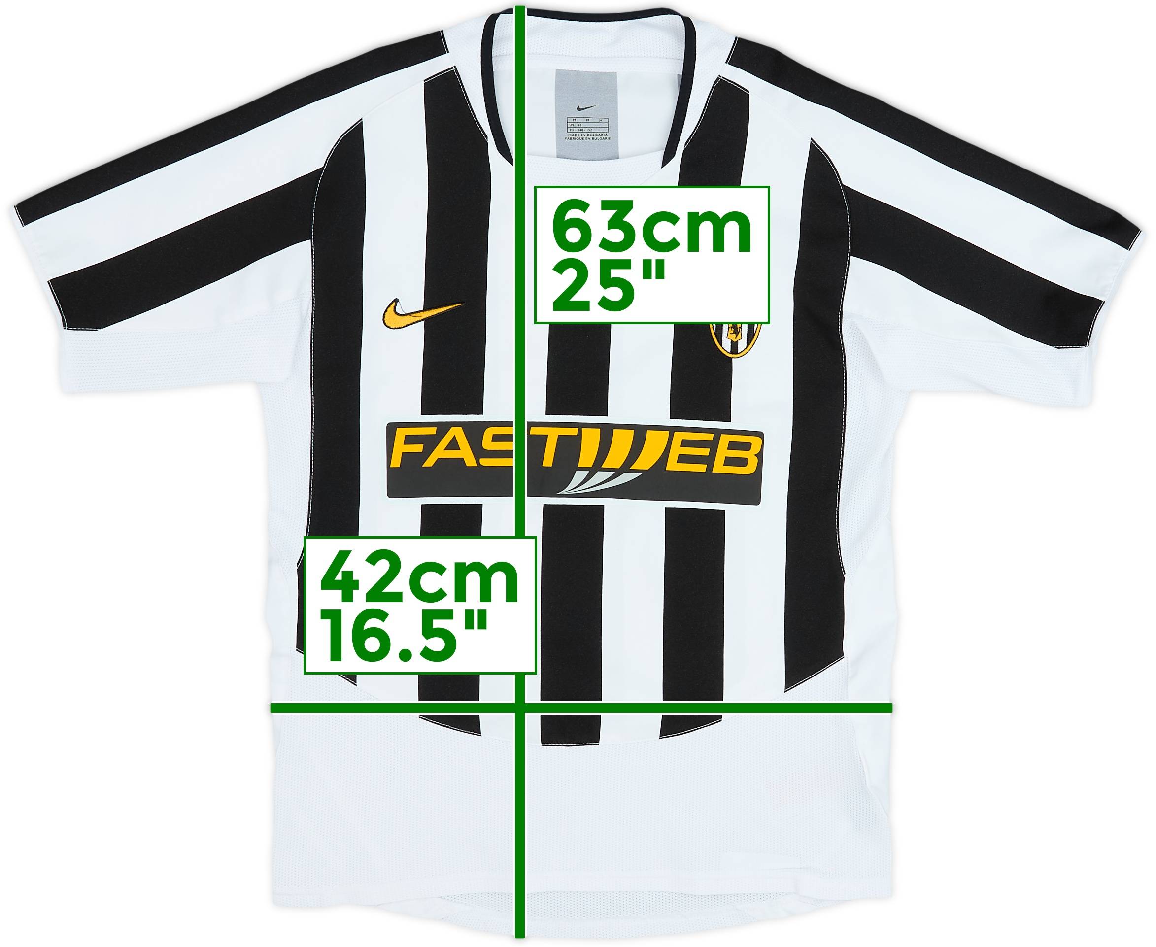 2003-04 Juventus Home Shirt - 8/10 - (M.Boys)