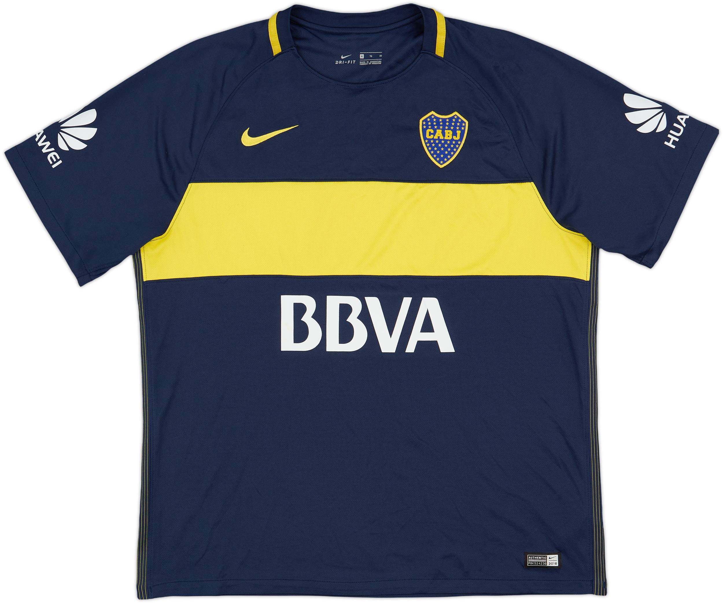 2016-17 Boca Juniors Home Shirt - 7/10 - (XL)