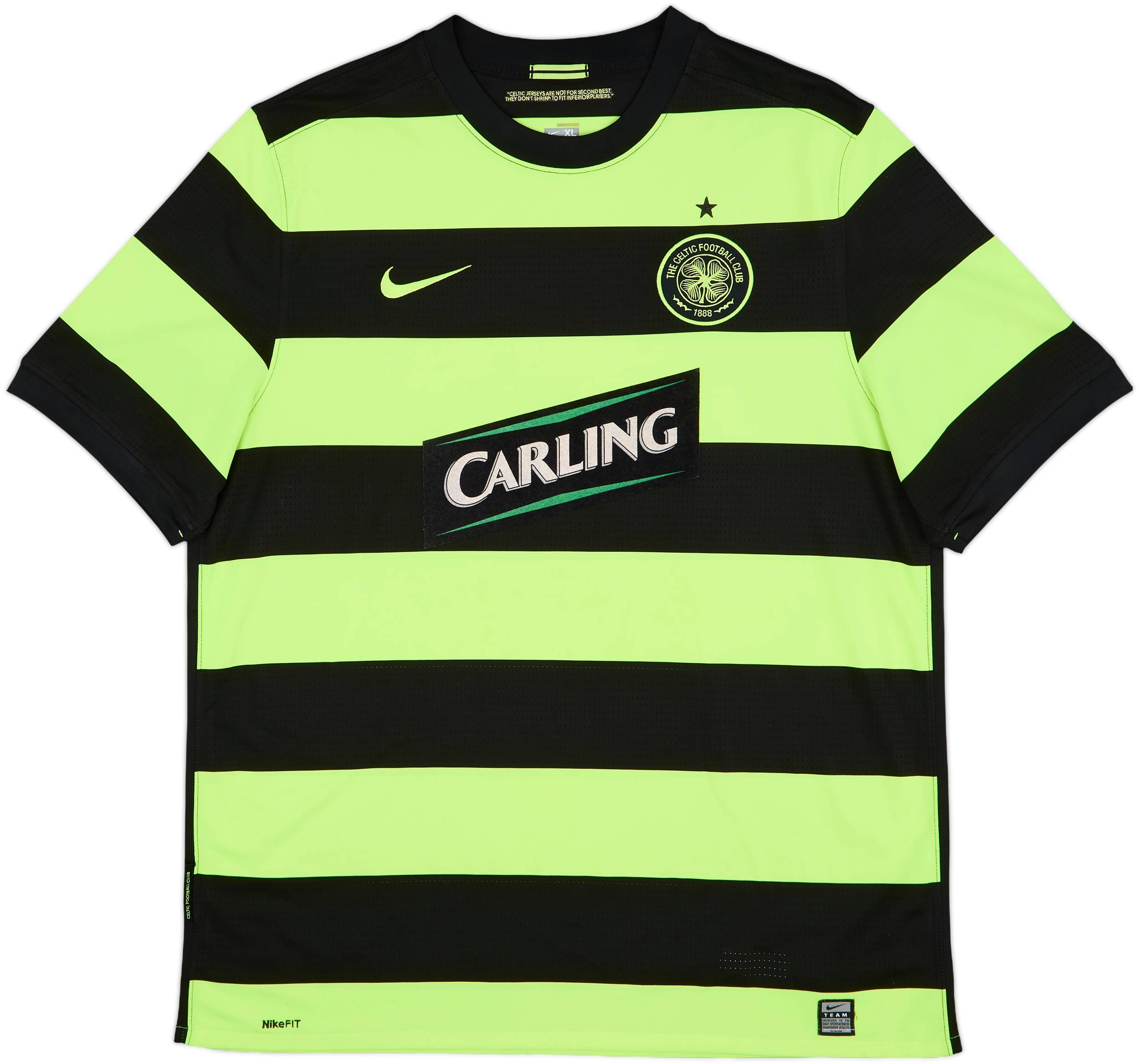 2009-11 Celtic Away Shirt - 8/10 - (XL)