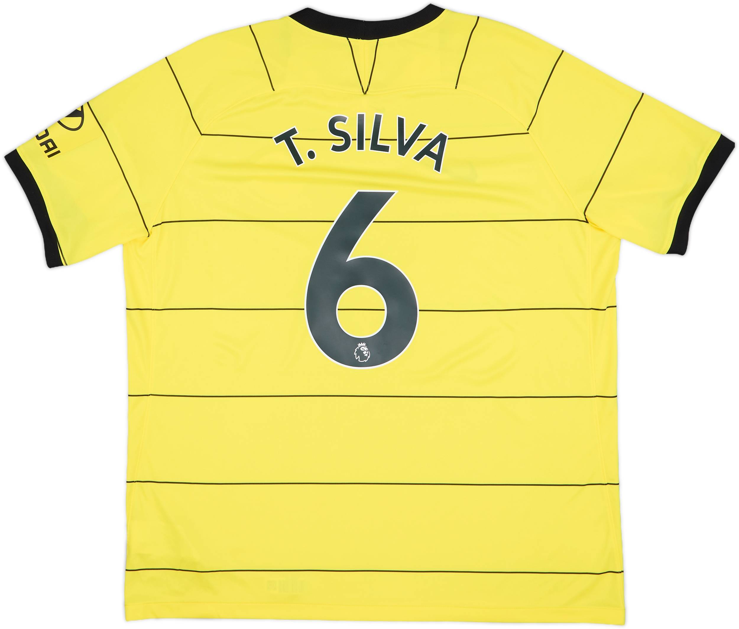 2021-22 Chelsea Away Shirt T.Silva #6 - 8/10 - (XXL)
