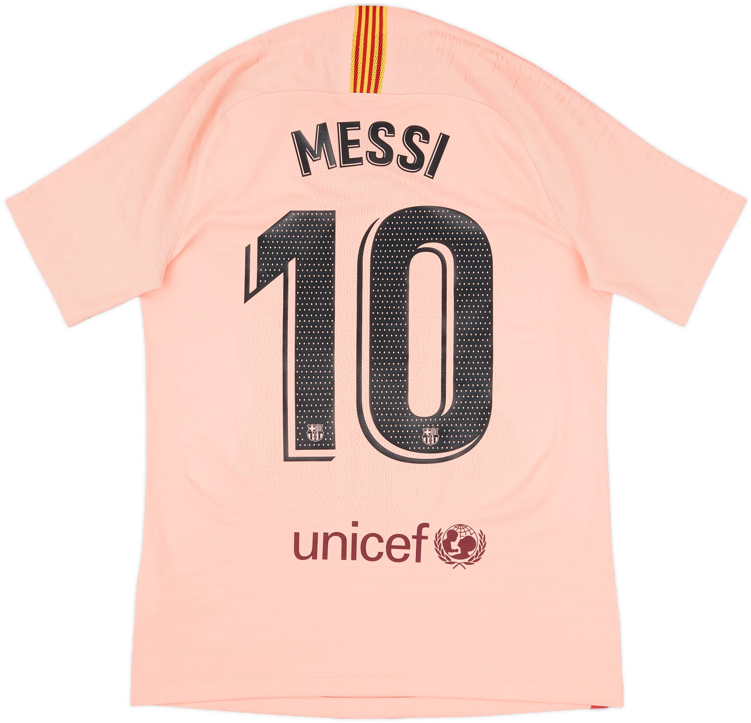 2018-19 Barcelona Authentic Third Shirt Messi #10 - 8/10 - (M)