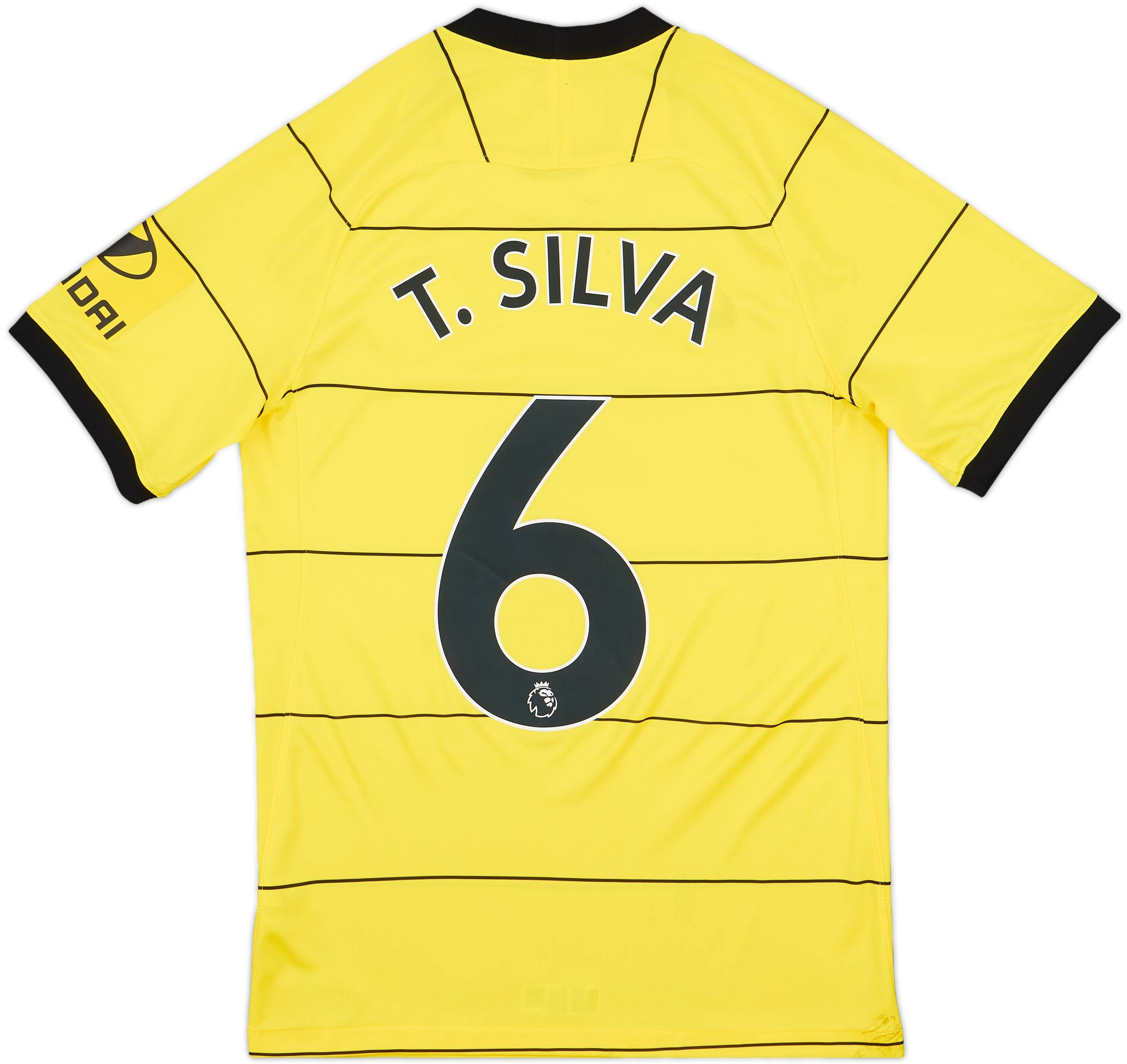 2021-22 Chelsea Away Shirt T.Silva #6 - 8/10 - (XS)